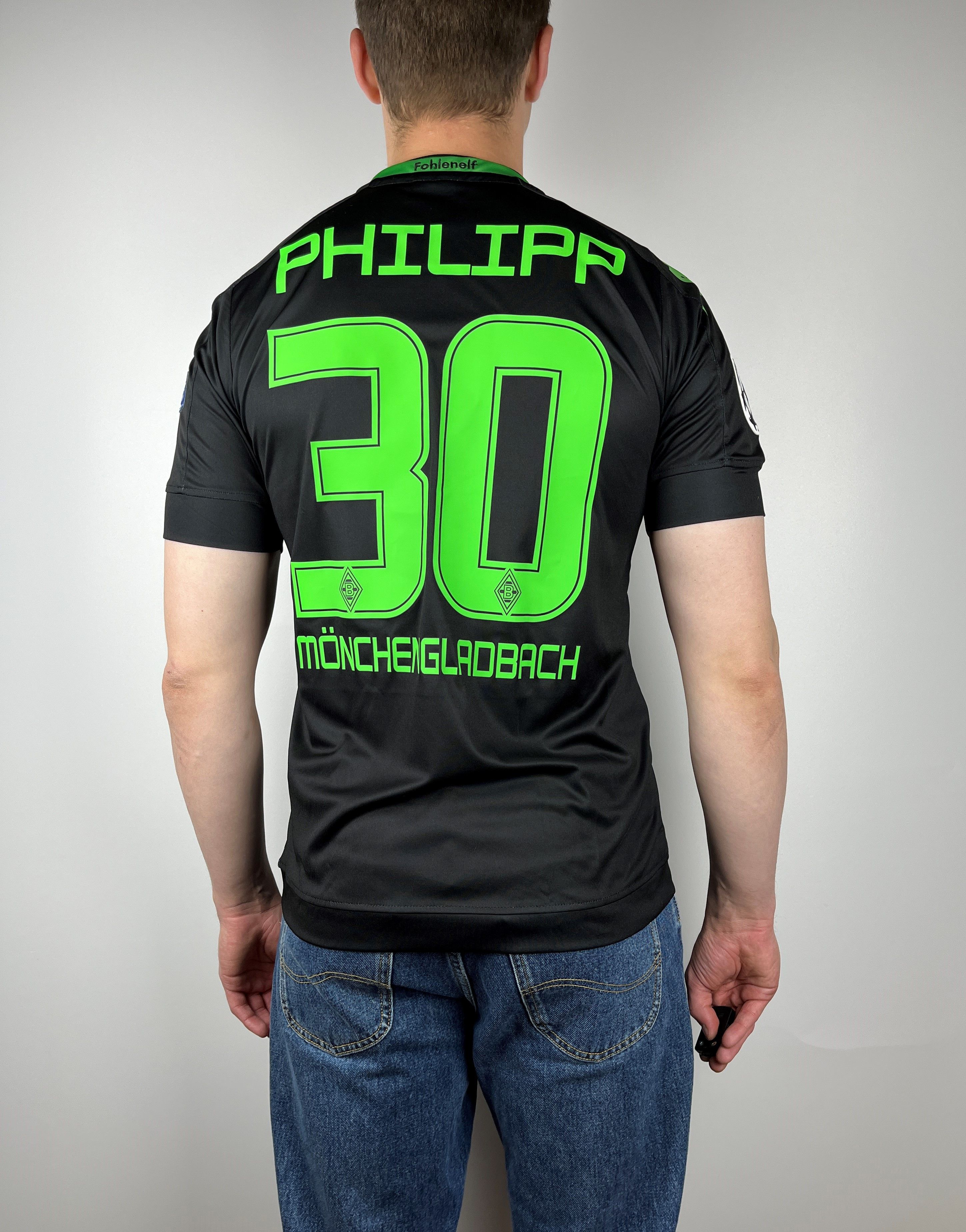 Kappa Borussia Monchengladbach 2016-17 Cup Third Jersey Size US M / EU 48-50 / 2 - 11 Thumbnail