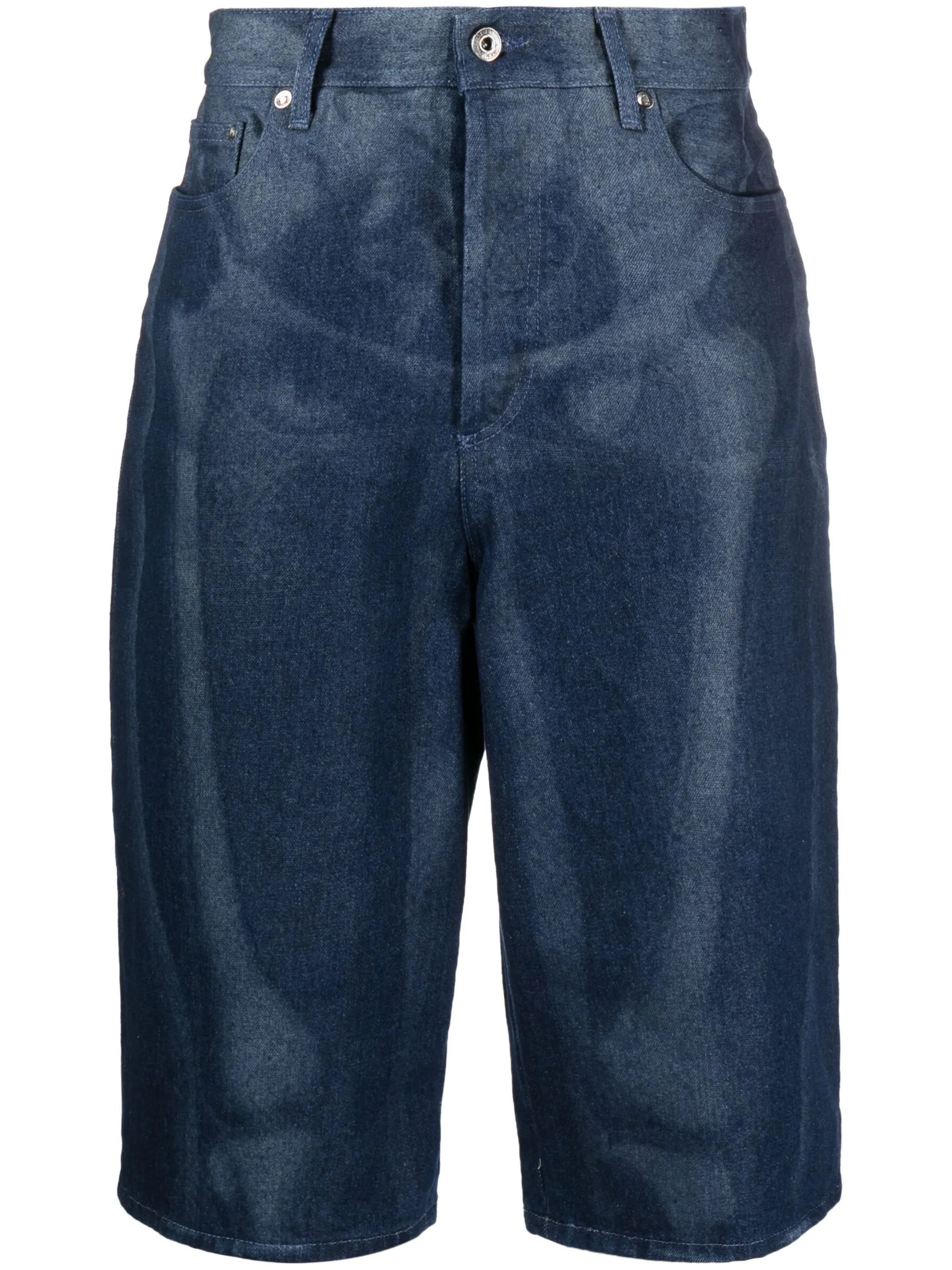 o1y0225 Denim Short in Blue
