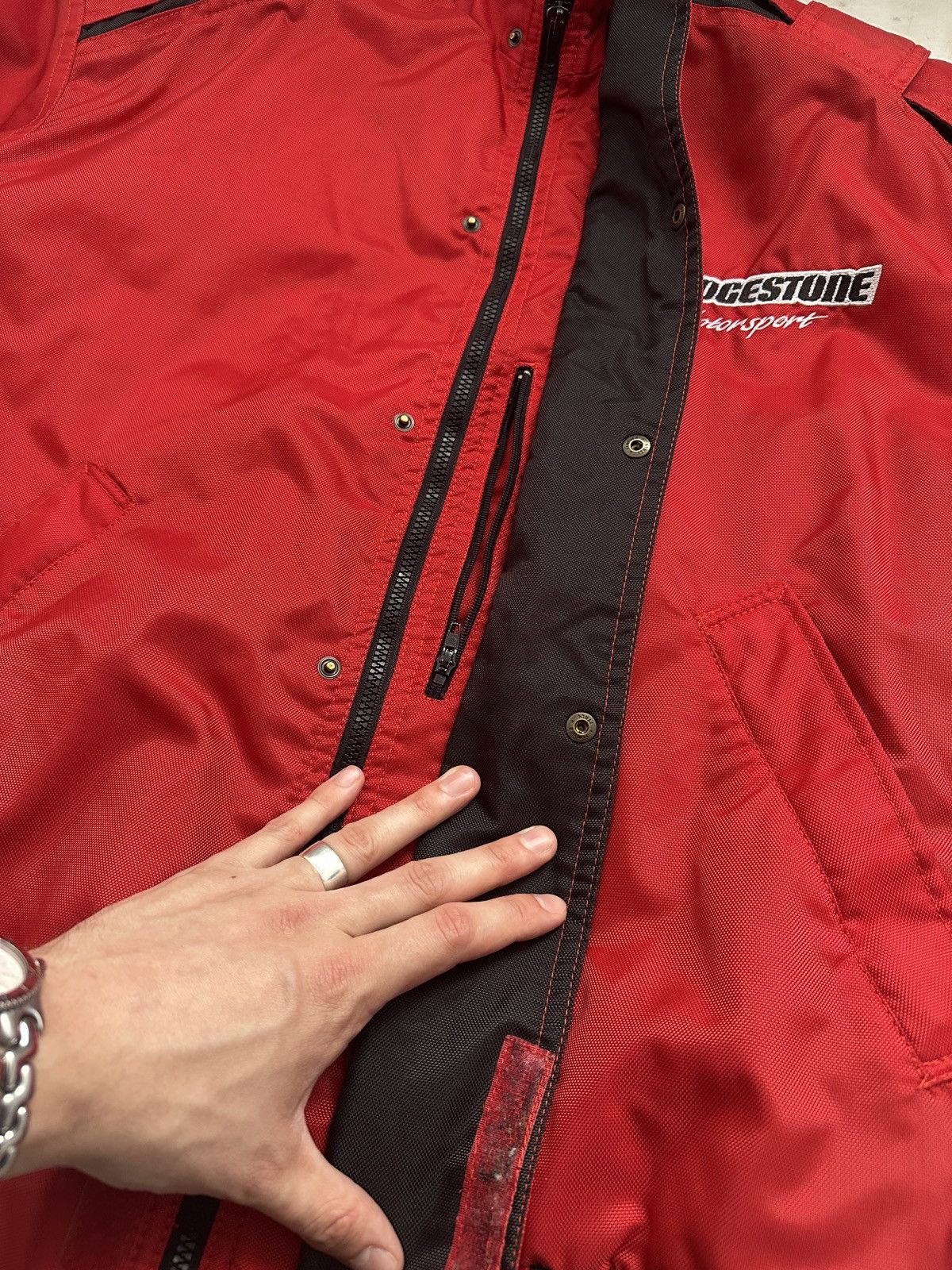 Ferrari Bridgestone Racing bomber jacket with embroidered logo Size US XL / EU 56 / 4 - 5 Thumbnail