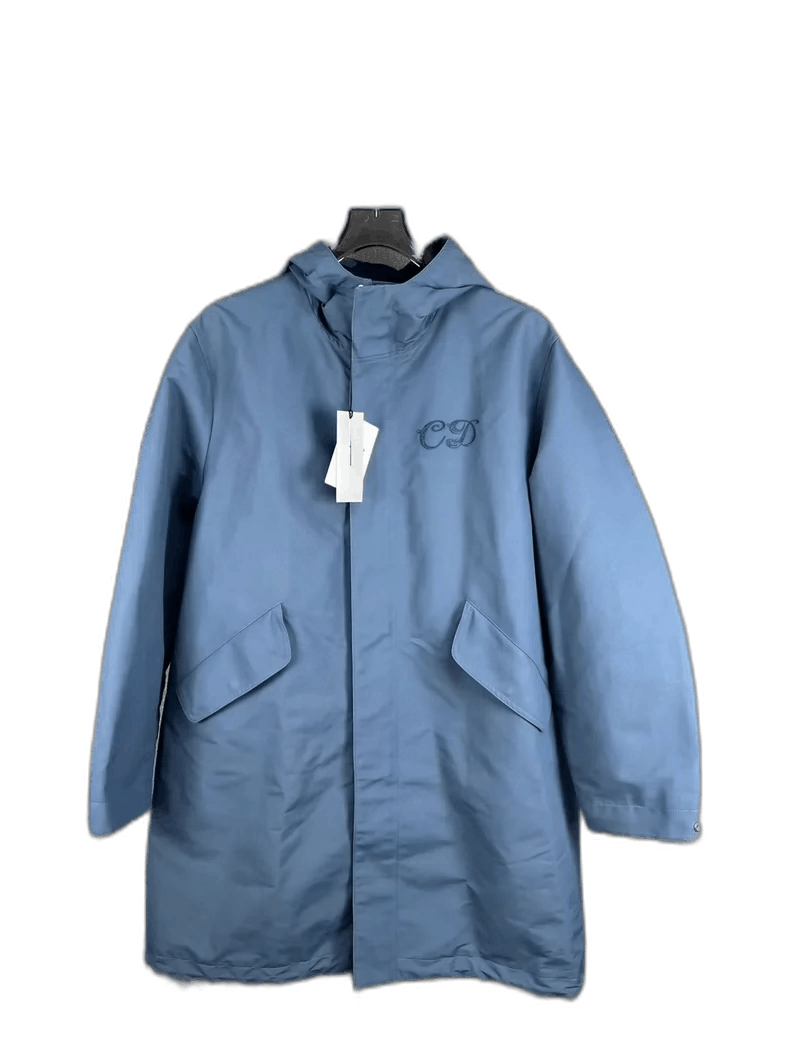 Dior DIOR Embroidered Logo Parka Coat Jacket-yf Size US L / EU 52-54 / 3 - 1 Thumbnail