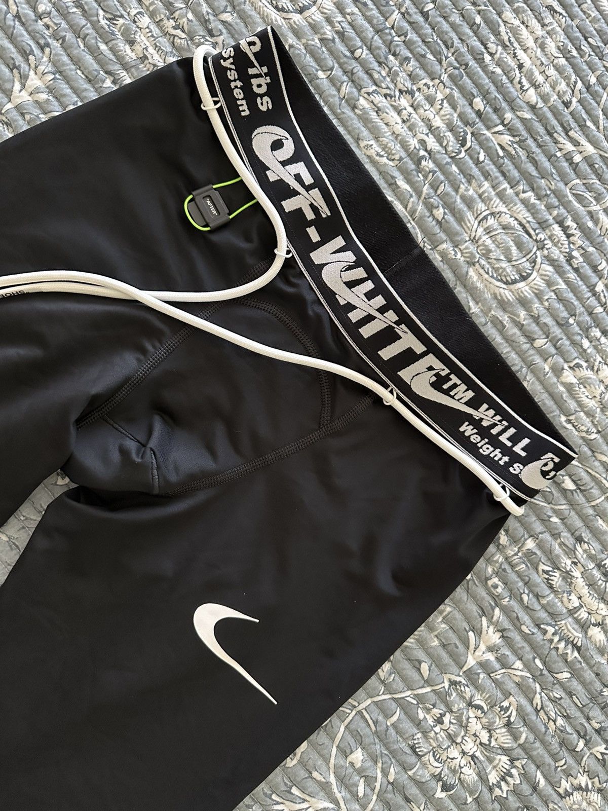 Nike Nike Pro x Off-White Leggings (Medium) Size US 32 / EU 48 - 5 Thumbnail