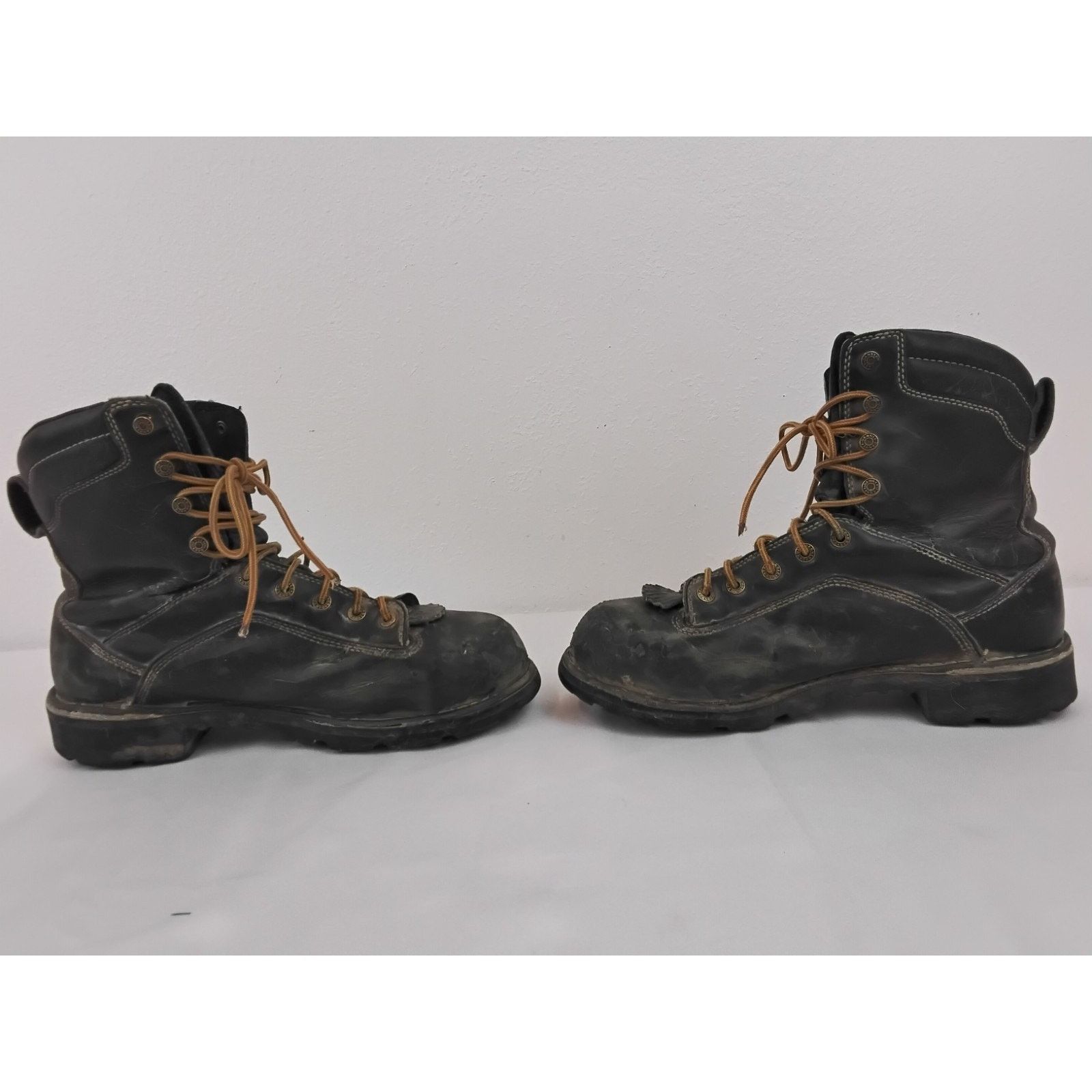 Danner Danner Quarry USA 8 Work Boot Men 9.5 Black Leather Goretex Size US 9 / EU 42 - 6 Thumbnail
