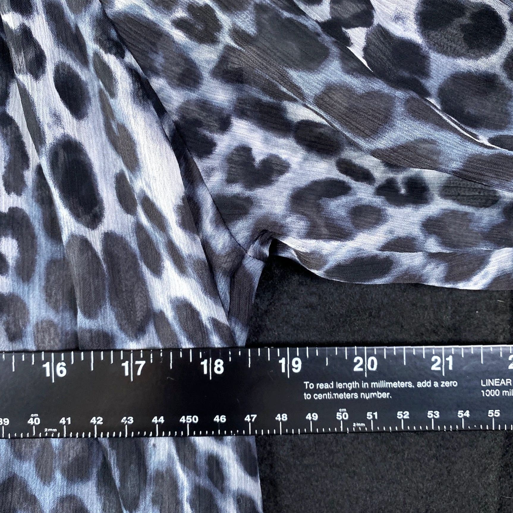 Express Express Blouse Womens Multicolored Animal Print Button 3/4 Sleeve Sheer Large Size L / US 10 / IT 46 - 6 Thumbnail