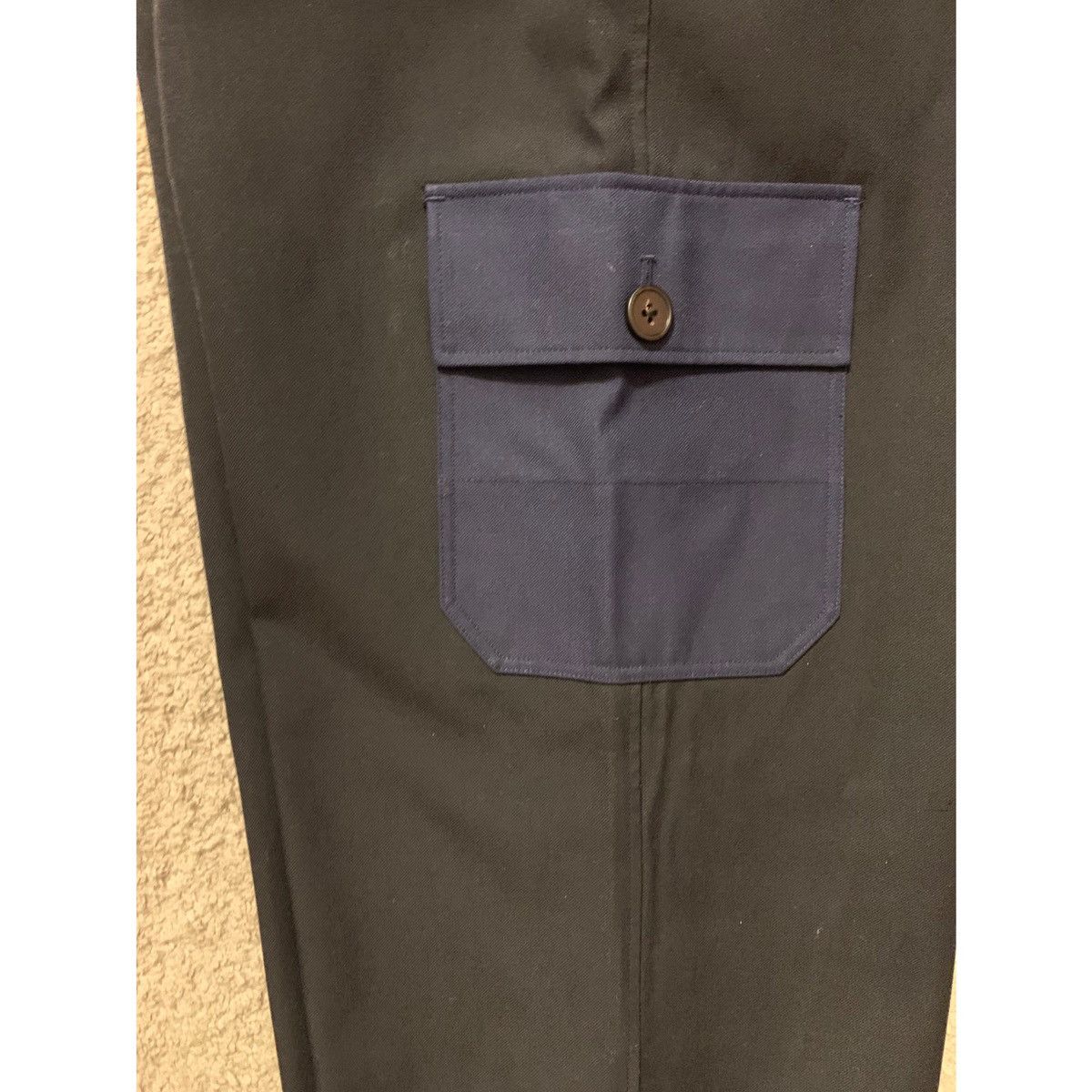 Theory THEORY PROJECT NAVY WIDE LEG CARGO PANTS Size US 32 / EU 48 - 7 Thumbnail