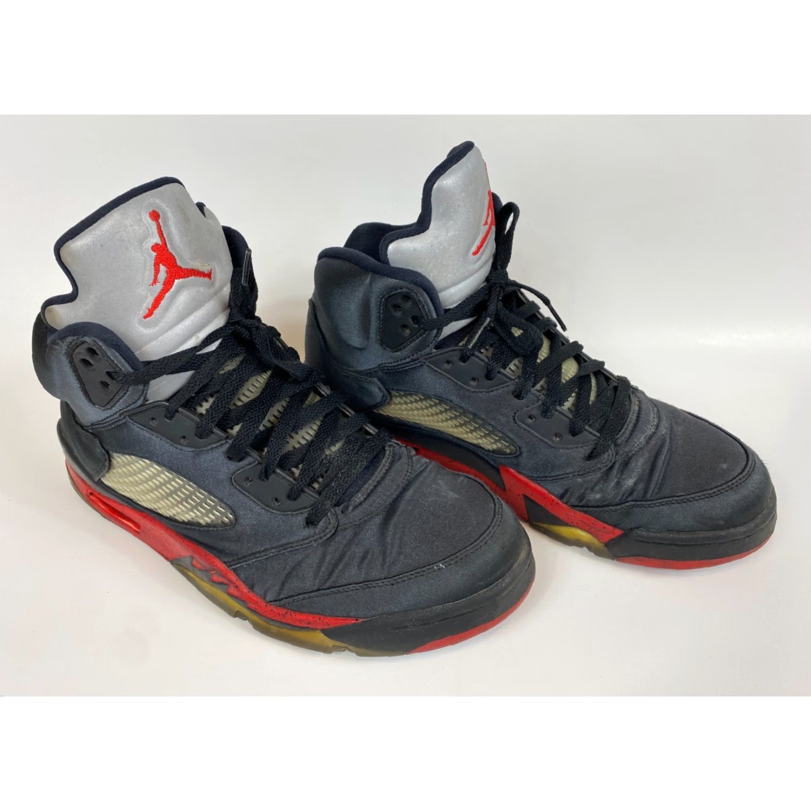 Jordan Brand Nike Air Jordan 5 Retro Satin Bred 136027-006 Sz 12 Mens Sneaker Size US 11 / EU 44 - 3 Thumbnail