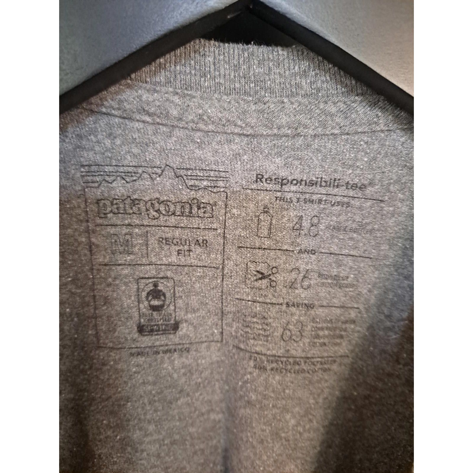 Patagonia Patagonia Gray Shirt Size Medium Size US M / EU 48-50 / 2 - 2 Thumbnail
