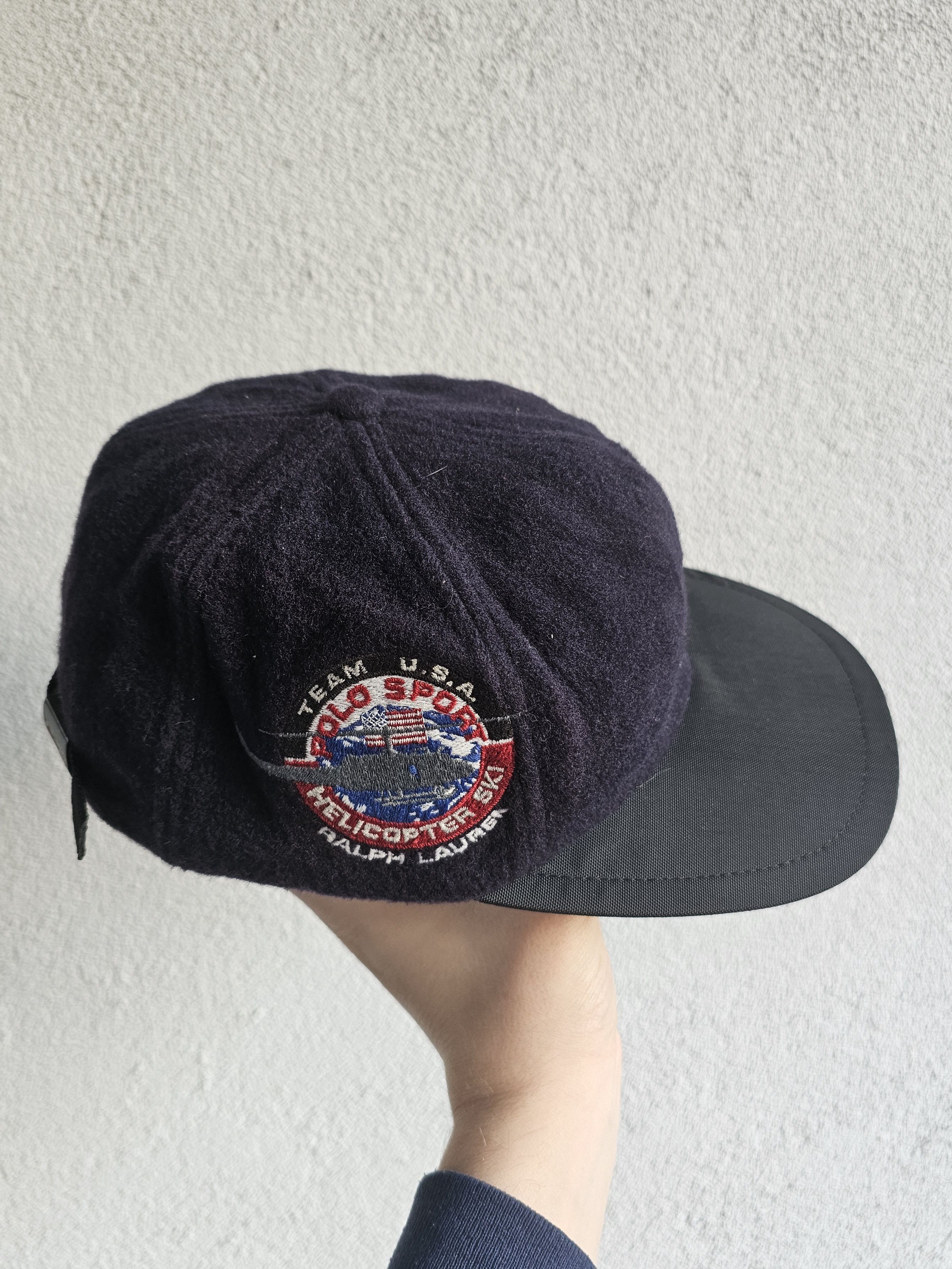 Polo Ralph Lauren Polo Sport 90's Team USA Helicopter Ski Ralph Lauren Hat Size ONE SIZE - 3 Thumbnail