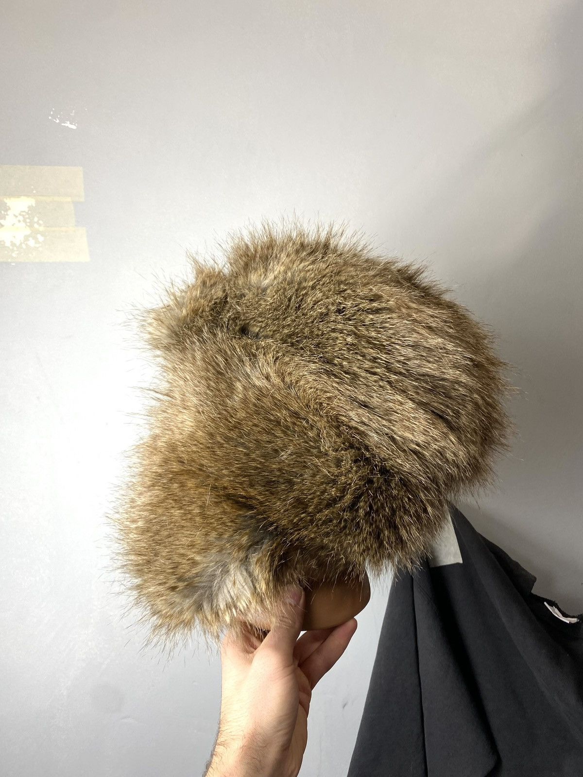 Vintage Vintage 90s Ushanka Beanie Mohair Streetwear Hype American Size ONE SIZE - 6 Thumbnail