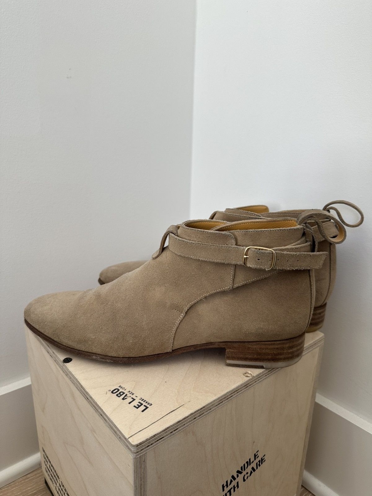 Suede Ankle Jodphurs