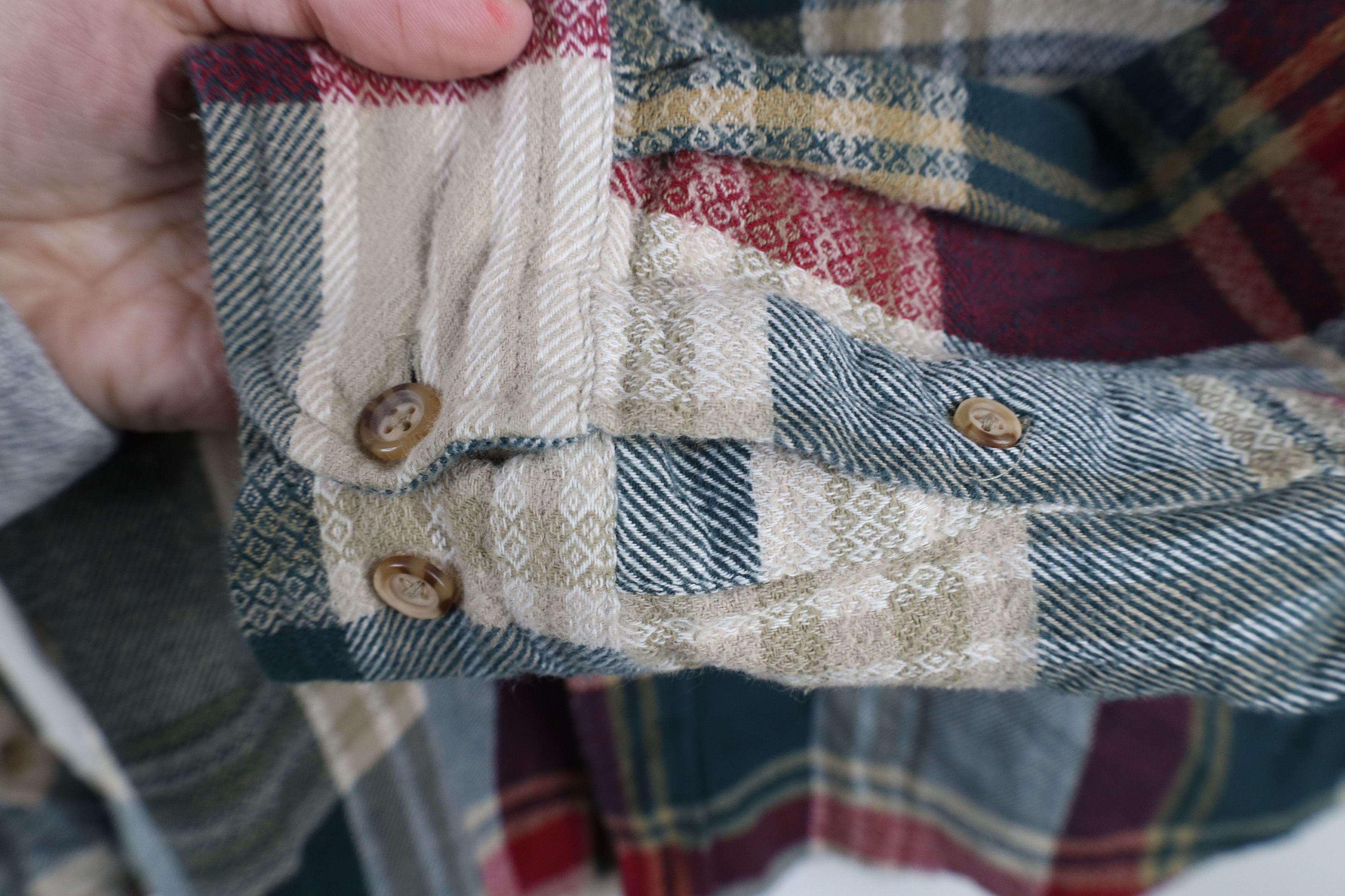 Vintage Vintage 90s Streetwear Checkered Flannel Button Down Shirt Size US M / EU 48-50 / 2 - 6 Thumbnail