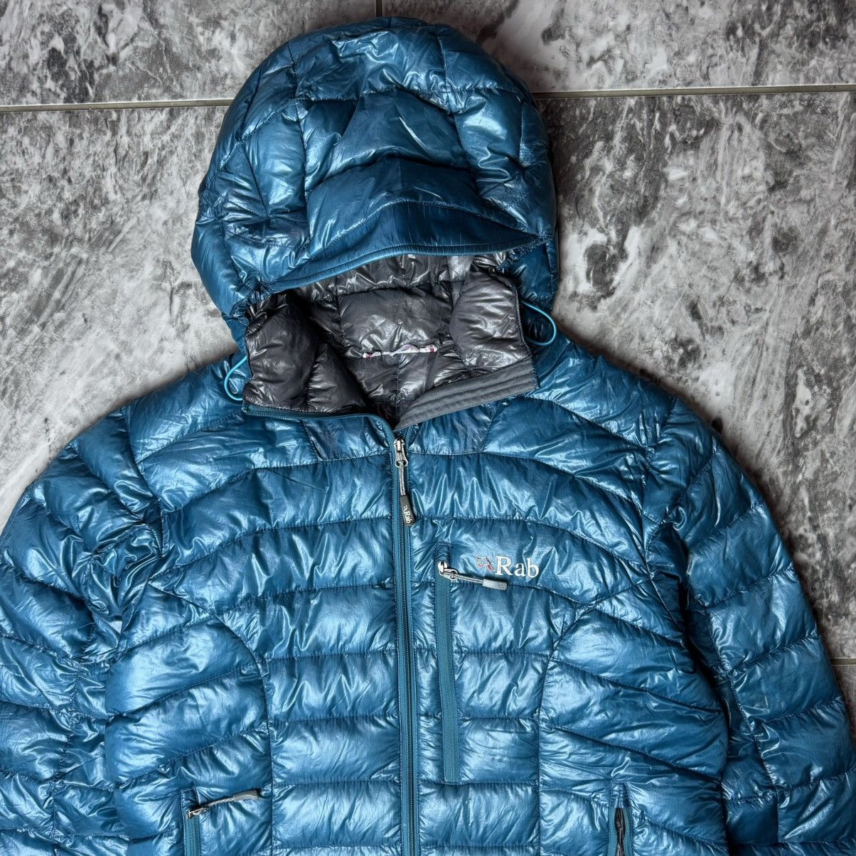 Rab × Vintage Rab Continuum Puffer Hoodie Down Jacket Size M / US 6-8 / IT 42-44 - 2 Thumbnail