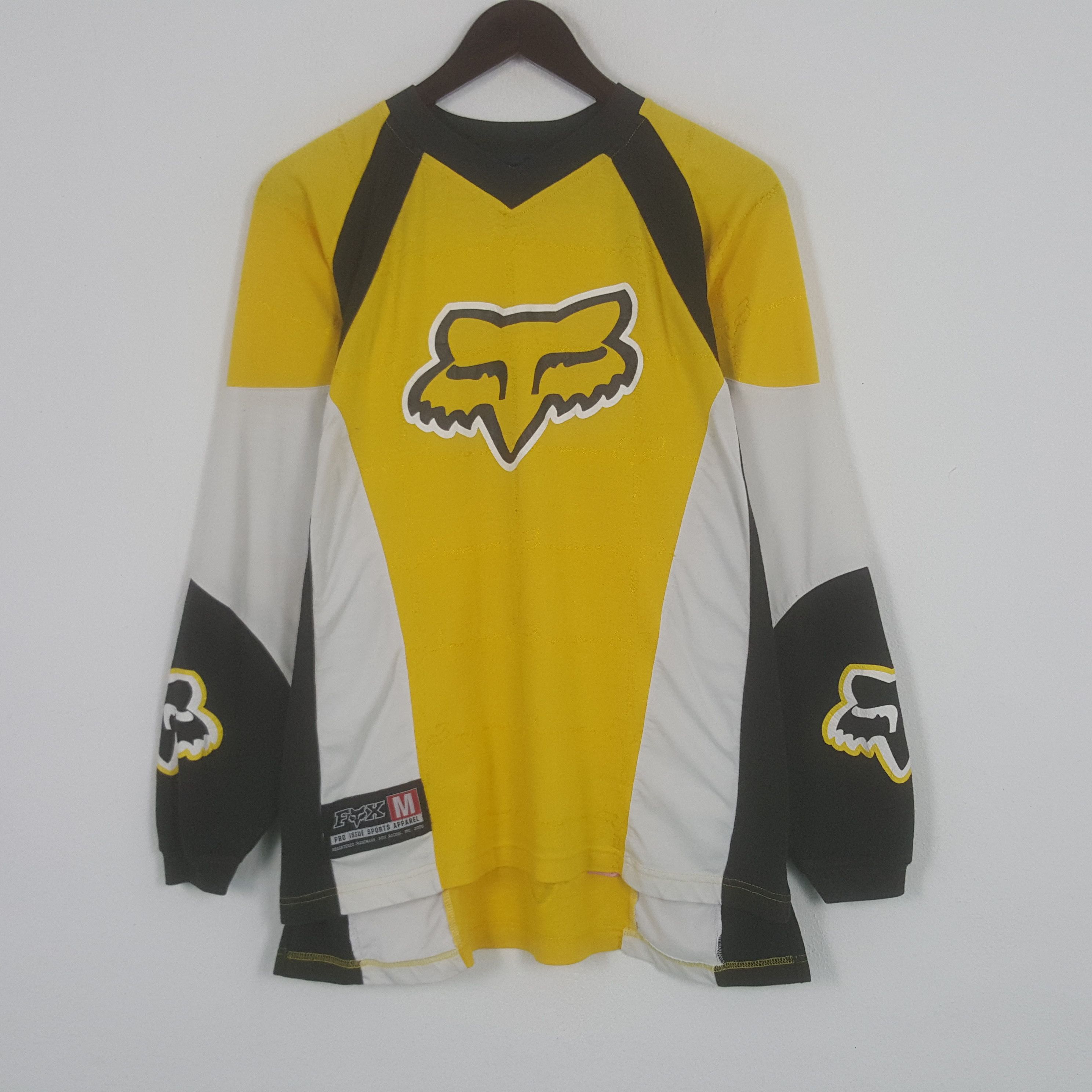 Fox Racing × Vintage Vintage Fox Motocross Jersey Tshirt Size US L / EU 52-54 / 3 - 1 Thumbnail