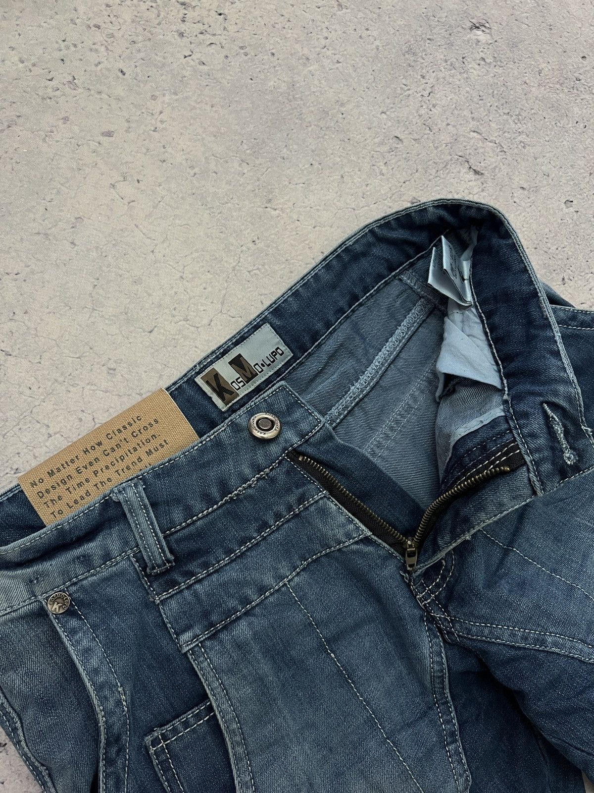 Other DISTRESSED DENIM VINTAGE PANTS FADED DIRTY CRASHED OPIUM Size US 30 / EU 46 - 13 Thumbnail