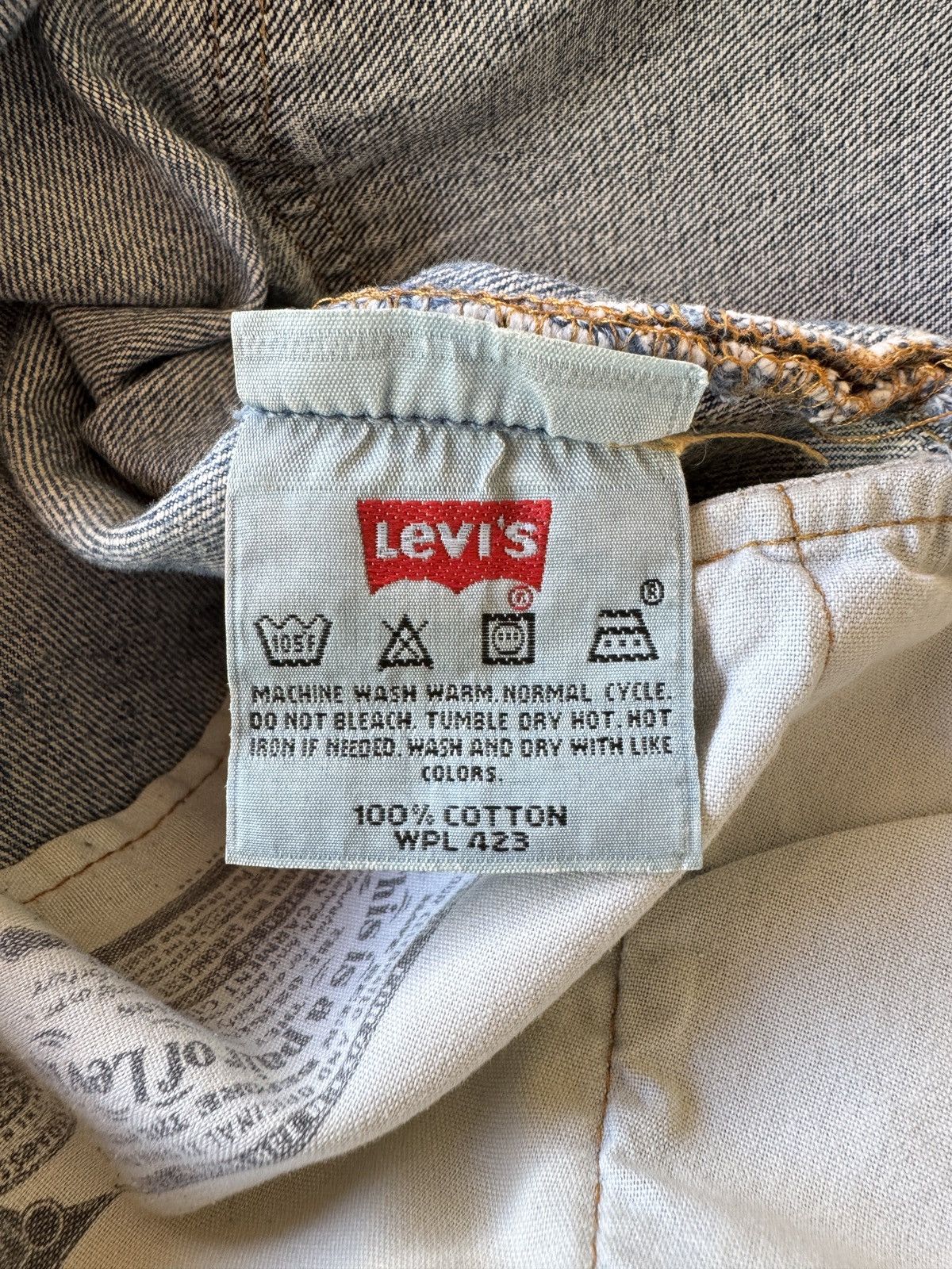 Levi's × Vintage Y2K LEVIS 501 RUGGED JEANS Size US 34 / EU 50 - 10 Thumbnail