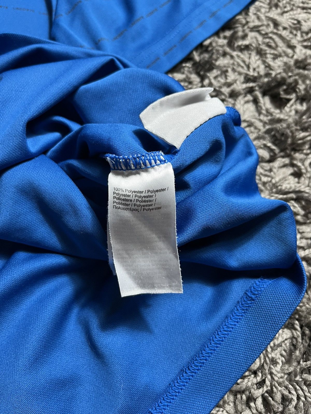 Lacoste × Vintage LACOSTE SPORT VINTAGE 2000s MONOGRAM LINES LOGO POLO SHIRT Size US S / EU 44-46 / 1 - 6 Thumbnail