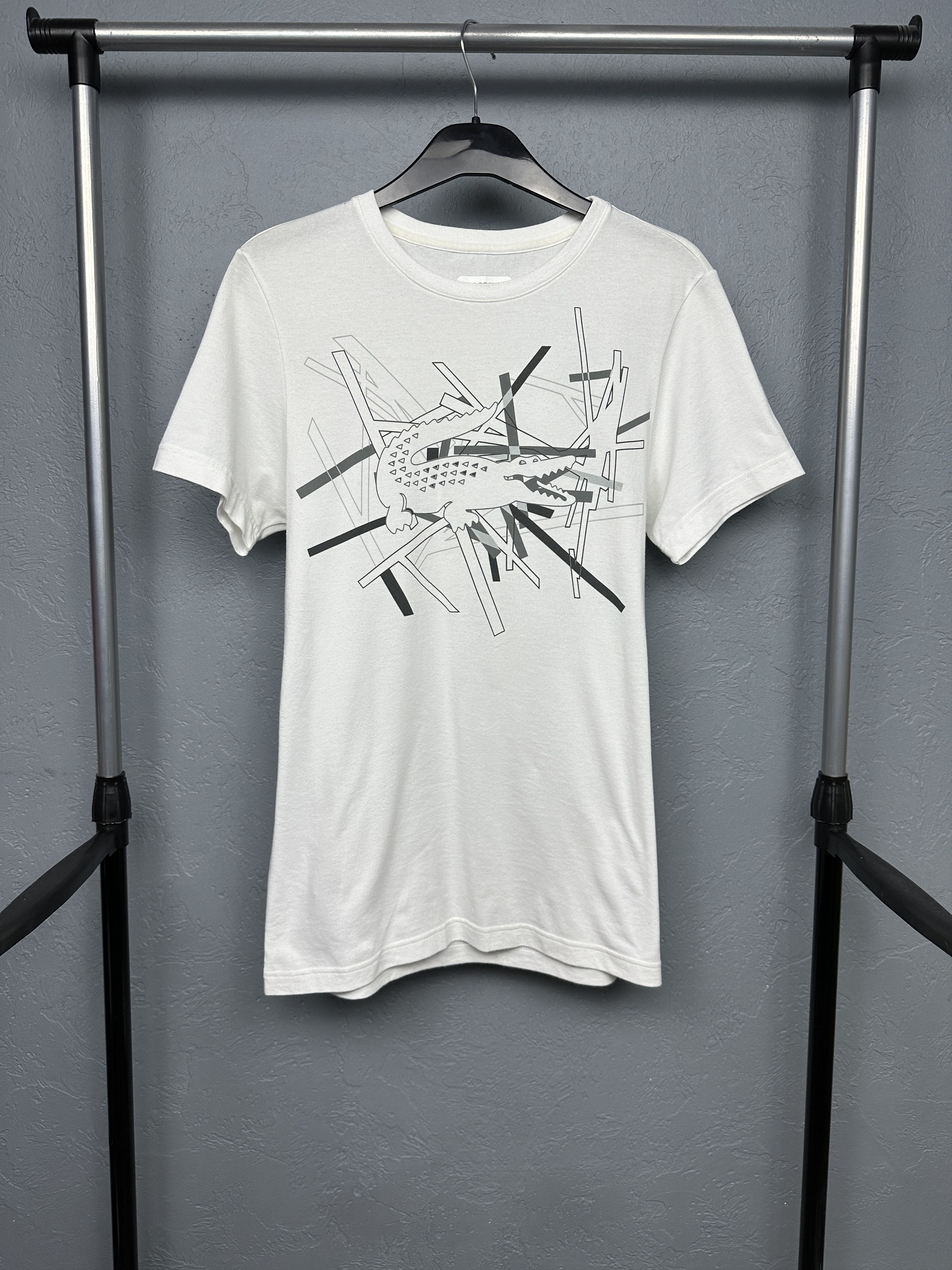 Lacoste Lacoste Mens Big Logo T-Shirt Size US S / EU 44-46 / 1 - 1 Thumbnail