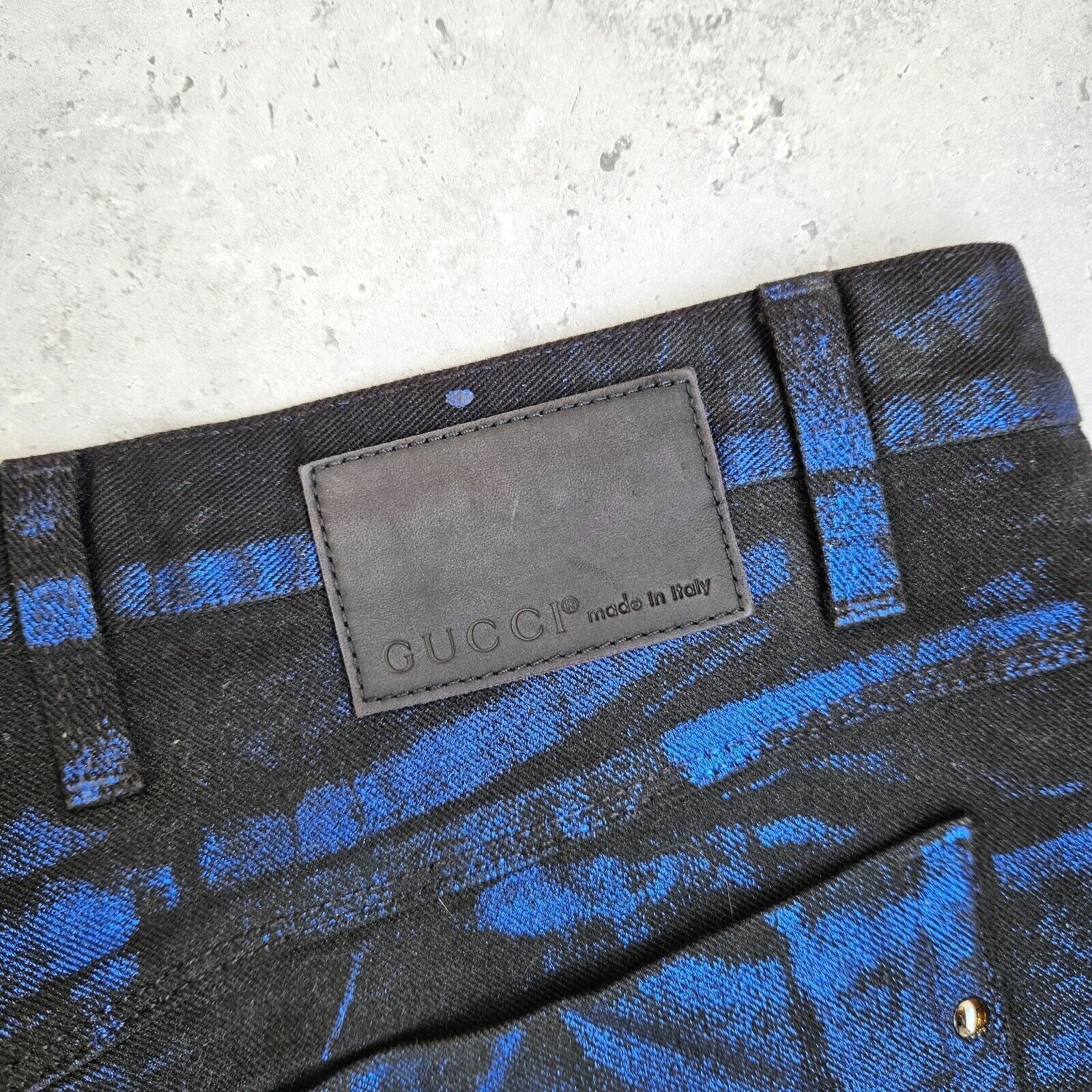 Gucci Vintage Gucci Y2K Denim Jeans Size 32" / US 10 / IT 46 - 8 Thumbnail