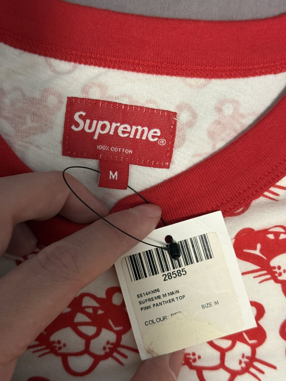 Supreme Supreme M maine pink panther top T-shirt Size US M / EU 48-50 / 2 - 3 Thumbnail