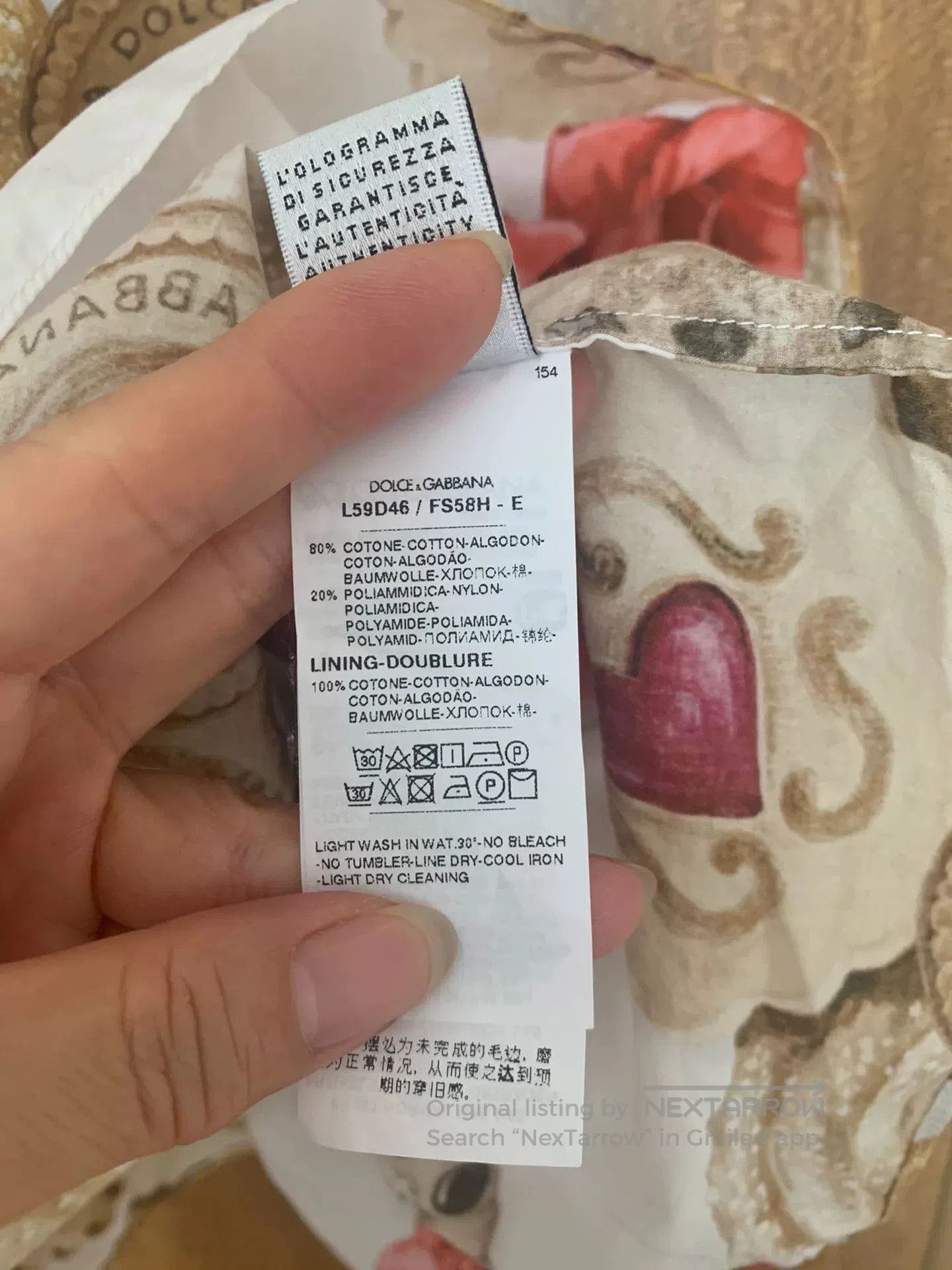 Dolce & Gabbana DG Dress Size 5 with Slip. Size XXL / US 16-18 / IT 52-54 - 5 Thumbnail