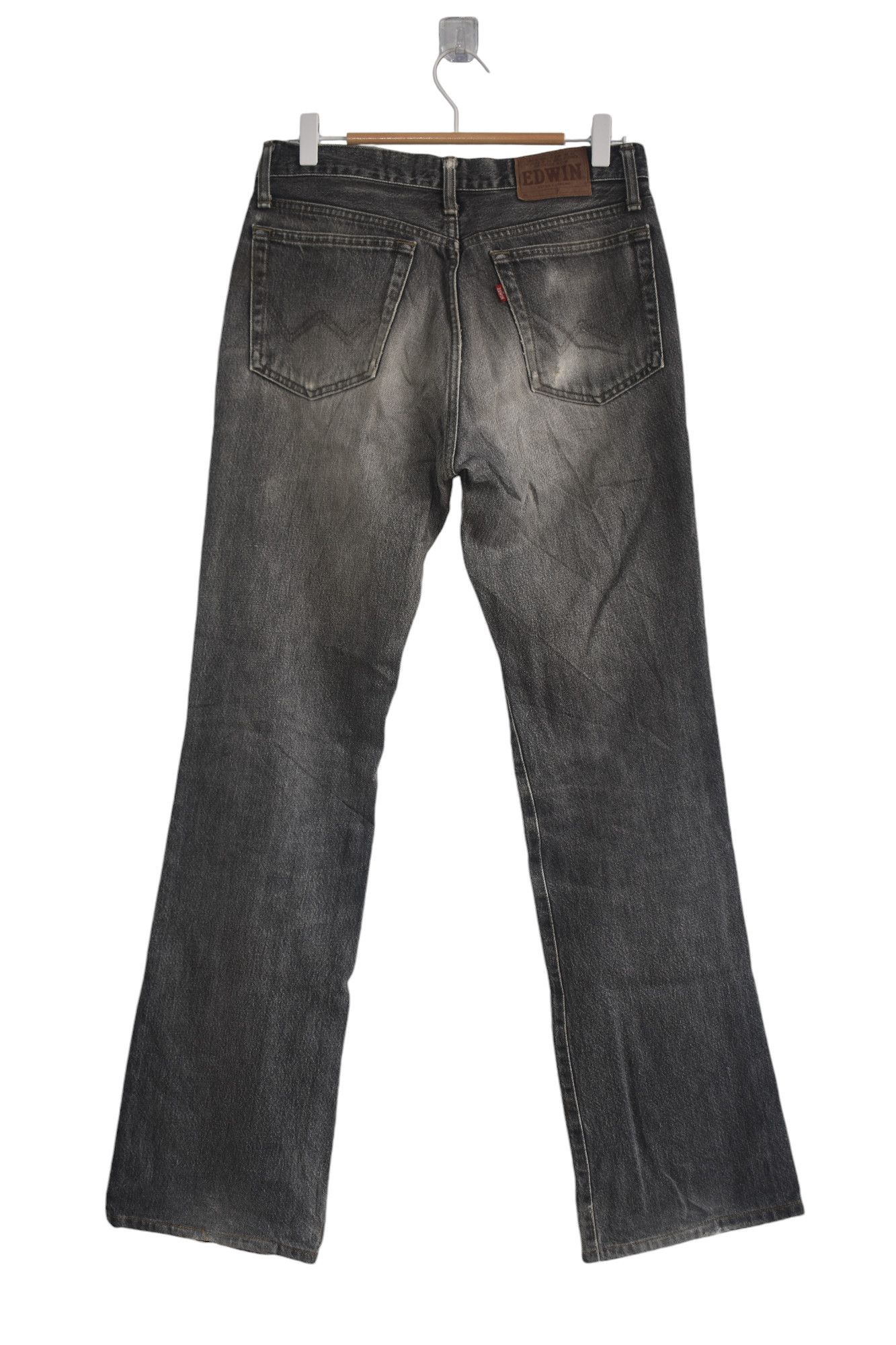 Edwin × Japanese Brand Flared!! Vintage Edwin Jeans W30 Size US 30 / EU 46 - 2 Thumbnail