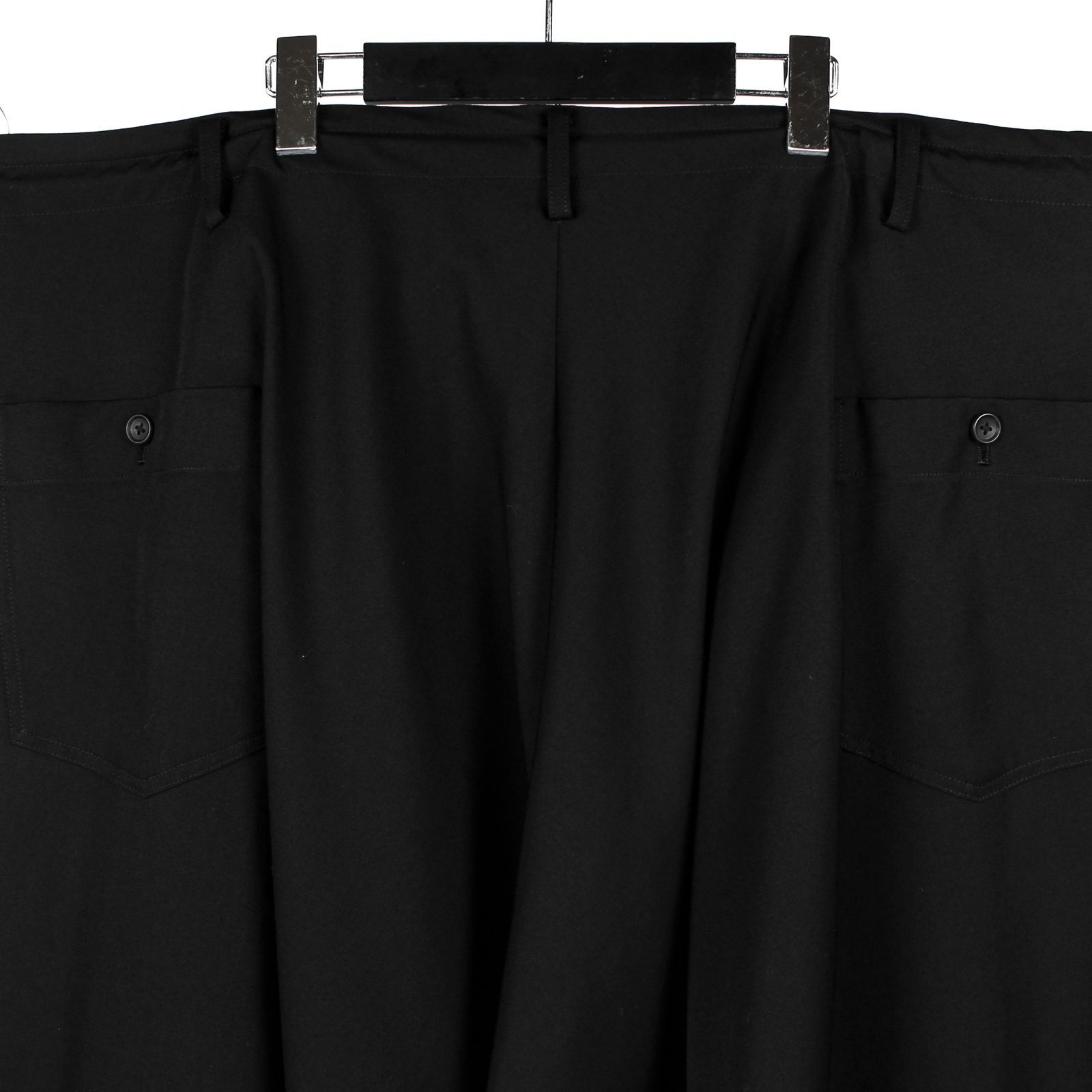 Yohji Yamamoto Yohji Yamamoto Pour Homme Gabardine Side Gusset Draped Pants Size US 30 / EU 46 - 13 Thumbnail