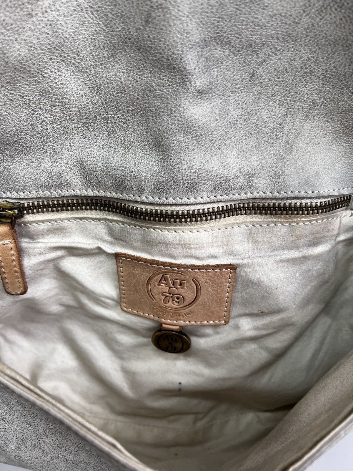 If Six Was Nine × Vintage VINTAGE ARCHIVE LEATHER METAL KAMRII STYLE MESSENGER BAG Size ONE SIZE - 12 Thumbnail