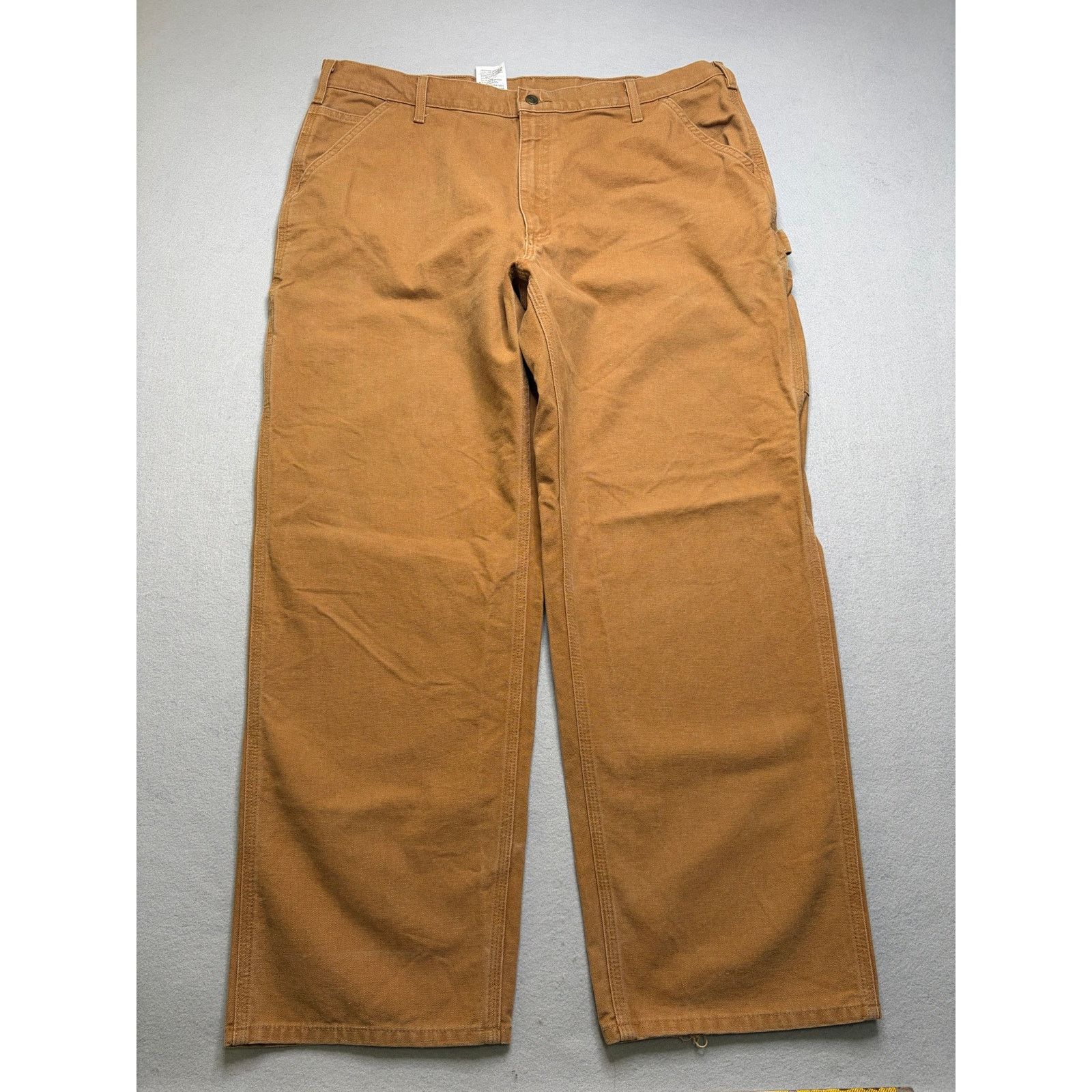 Carhartt Carhartt B11 BRN Duck Carpenter Work Pants Men’s 42x32 Size US 42 / EU 58 - 2 Thumbnail