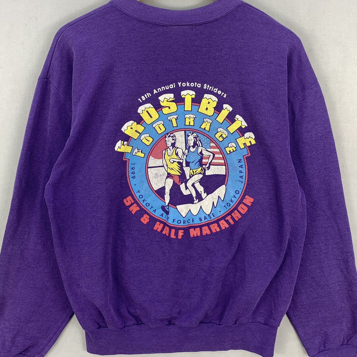Japanese Brand Vintage 90s Japan Tokyo Marathon Pullover Sweatshirt Size US L / EU 52-54 / 3 - 9 Thumbnail