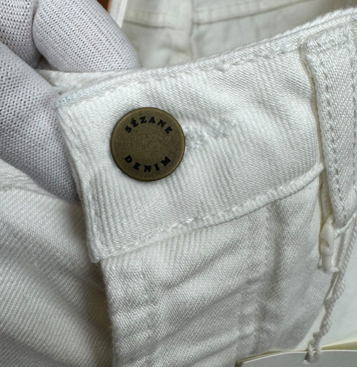 Sezane Sezane Denim Pants High Waisted Slim Jeans size 26 Size 26" / US 2 / IT 38 - 10 Thumbnail