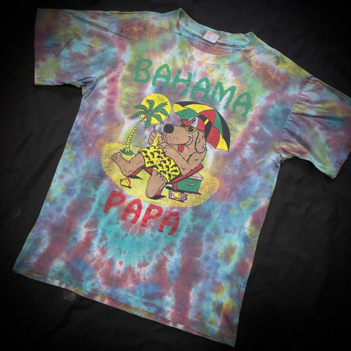 Handmade × Vintage COSMIC PORTAL on vintage “BAHAMA PAPA” Size US M / EU 48-50 / 2 - 6 Thumbnail