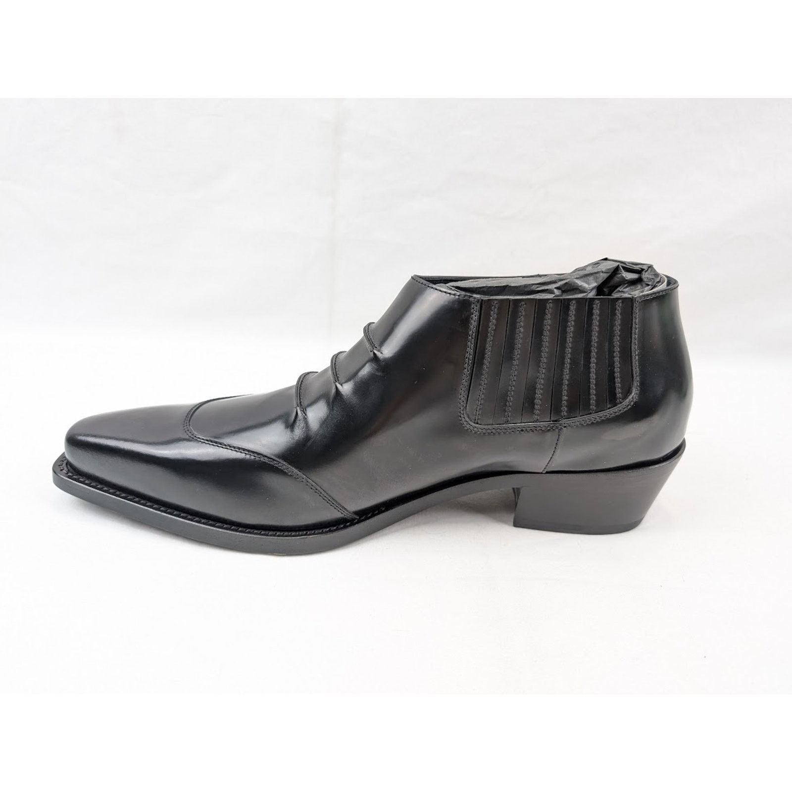 Givenchy o1rshd1 Show Cowboy Boots in Black Size US 10 / EU 43 - 8 Thumbnail