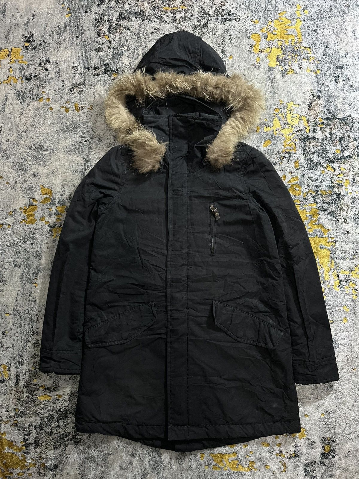 Japanese Brand FUR JACKET IFSIX LGB YOHJI YAMAMOTO STYLE Size S / US 4 / IT 40 - 1 Thumbnail