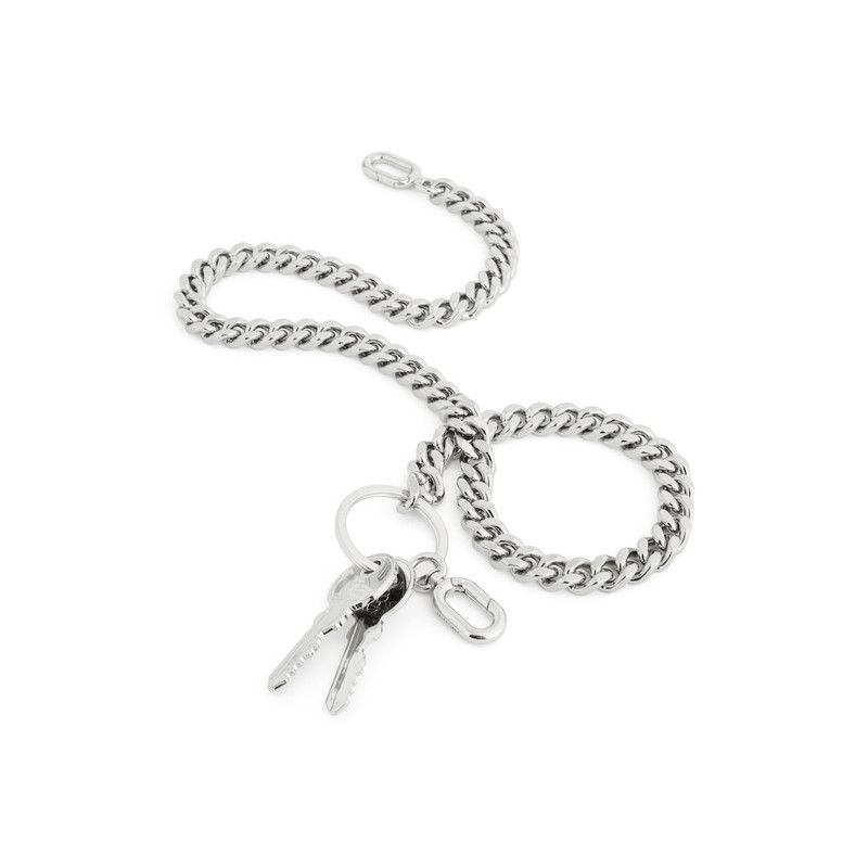 Balenciaga o1s1wg110126 Size: OS / Hourglass Chain Strap in Silver Size ONE SIZE - 2 Thumbnail