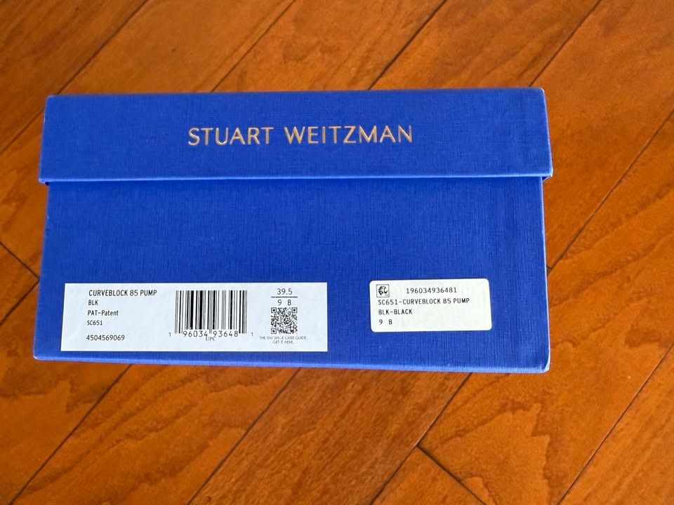 Stuart Weitzman Stuart Weitzman Womens Curveblock 85 Pumps Shoes Size US 9 / IT 39 - 9 Thumbnail