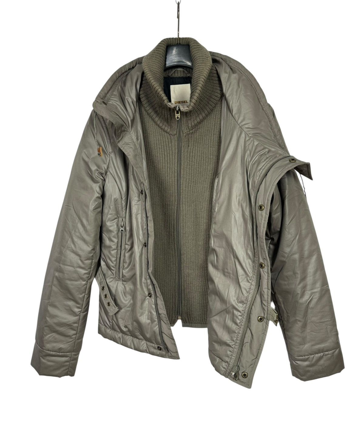 Diesel × Vintage Diesel Vintage 00s Warm Jacket Women size M Size M / US 6-8 / IT 42-44 - 13 Thumbnail