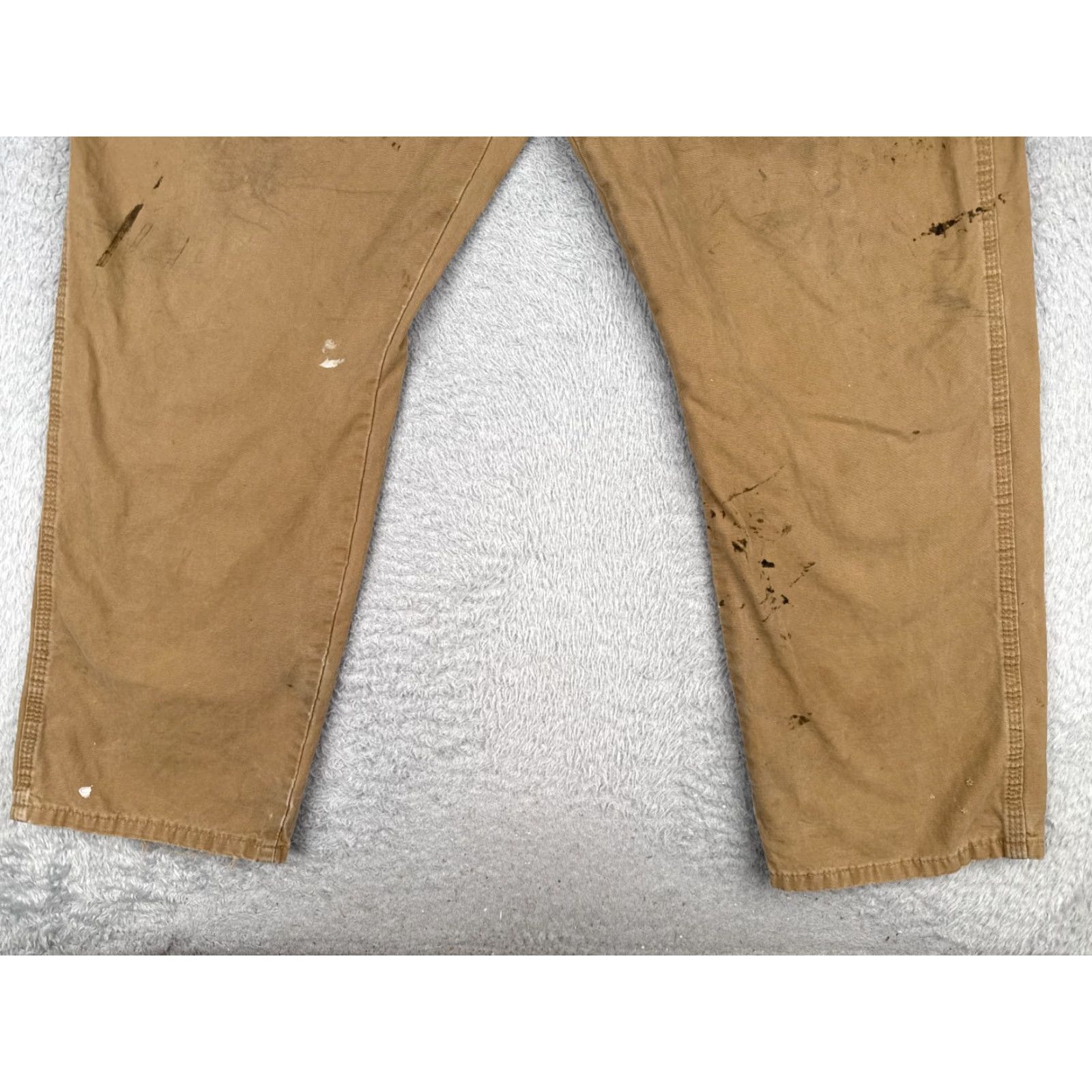 Wrangler Wrangler Jeans Men 40x32 Beige Straight Leg Denim 5-Pocket Regular Fit Belt Loop 40 in Inseam Cotton Blend Vintage No Mens Size US 40 / EU 56 - 2 Thumbnail