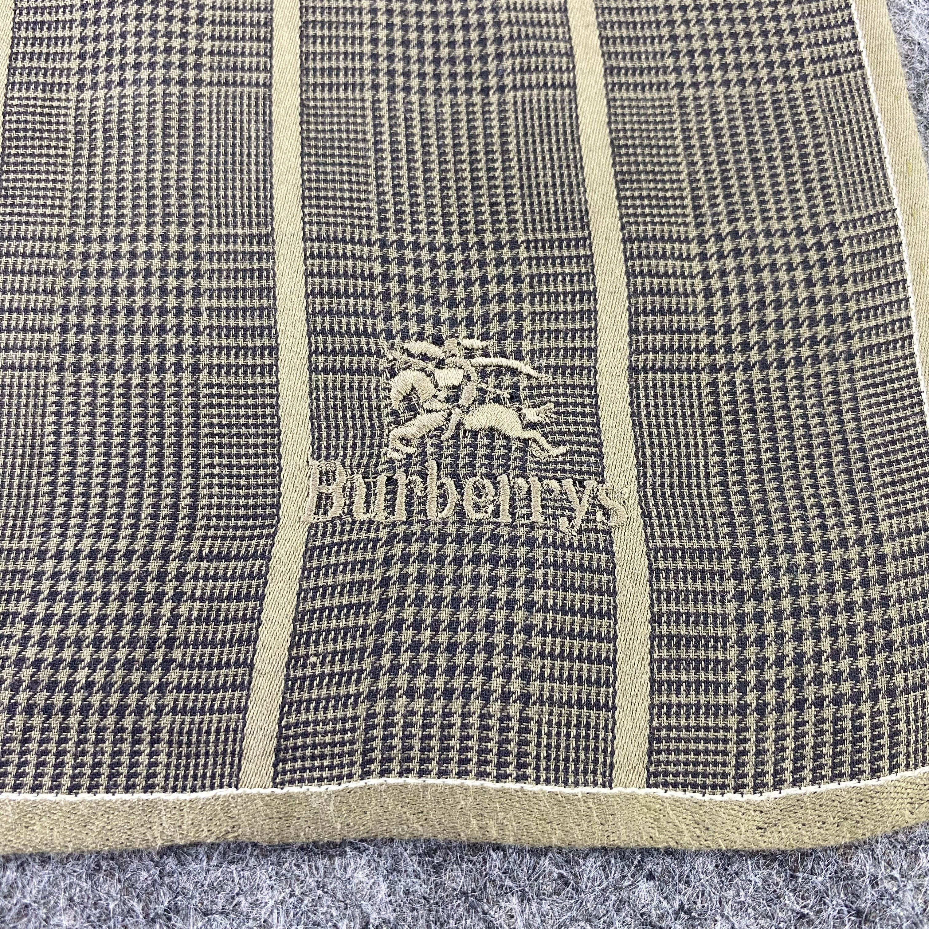 Burberry × Vintage Burberry Handkerchief / Bandana / Neckerchief-B992 Size ONE SIZE - 5 Thumbnail