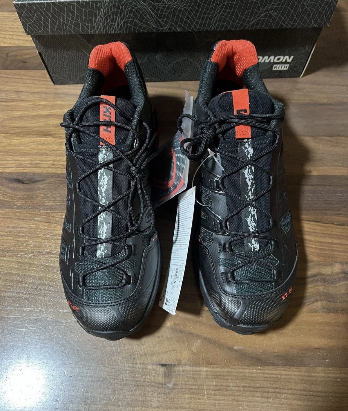 Kith × Salomon Kith for Salomon Kithmas XT-4K BLACK SCARAB FIERY RED Sz 11 Size US 11 / EU 44 - 3 Thumbnail