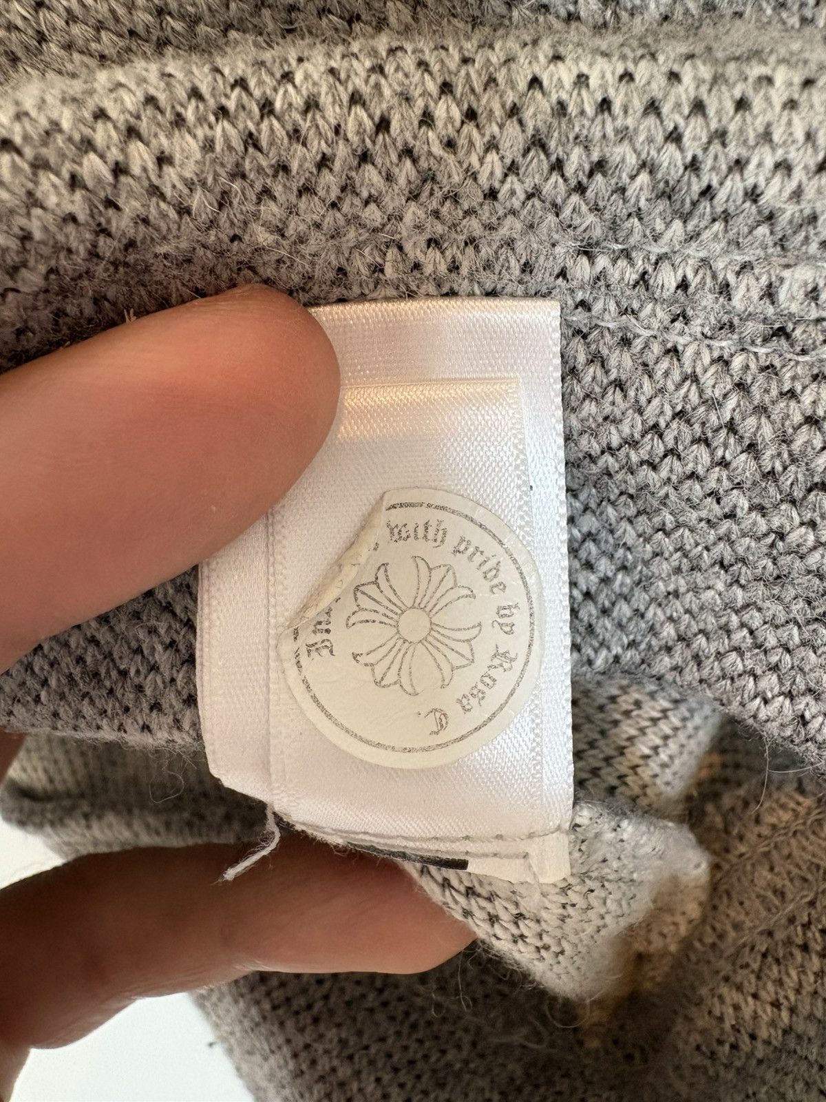 Chrome Hearts CASHMERE FLOODED CROSS SWEATER Size US S / EU 44-46 / 1 - 9 Thumbnail