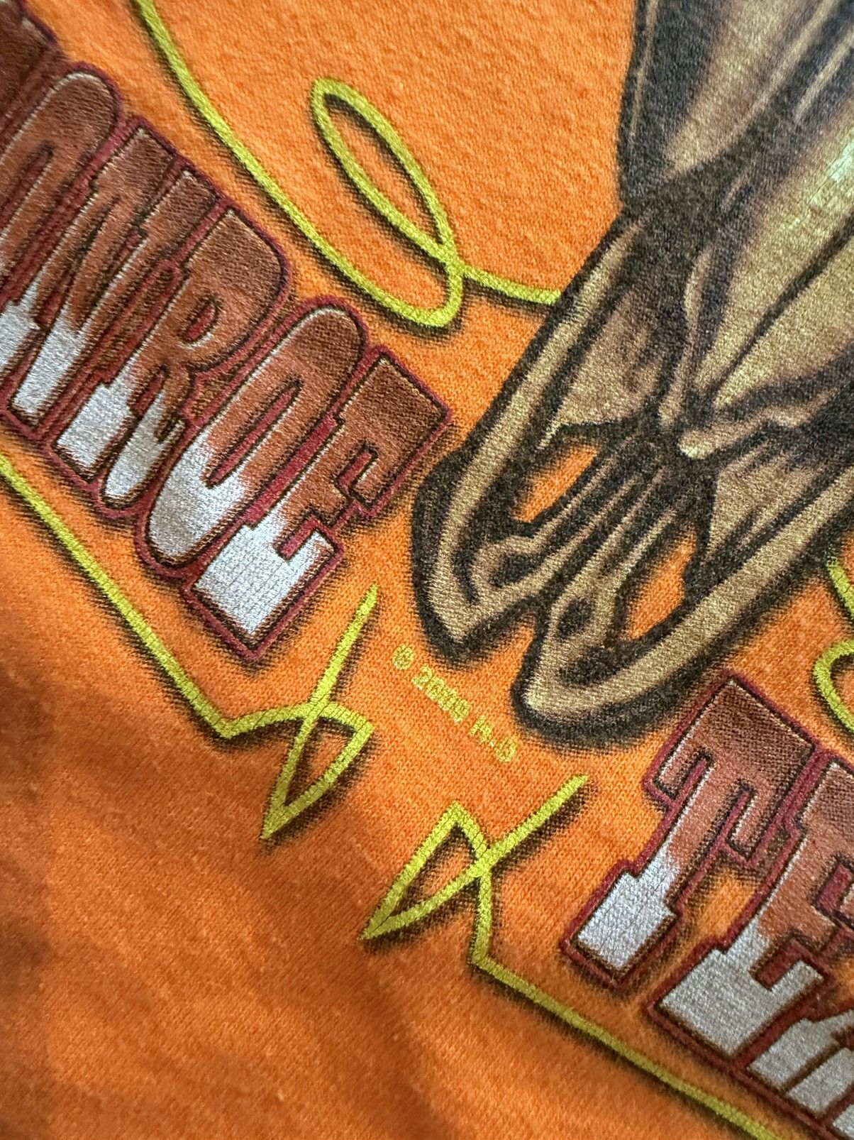 Harley Davidson Vtg Harley Davidson Skull Horns Flames Texas Sweatshirt XL Size US XL / EU 56 / 4 - 3 Thumbnail
