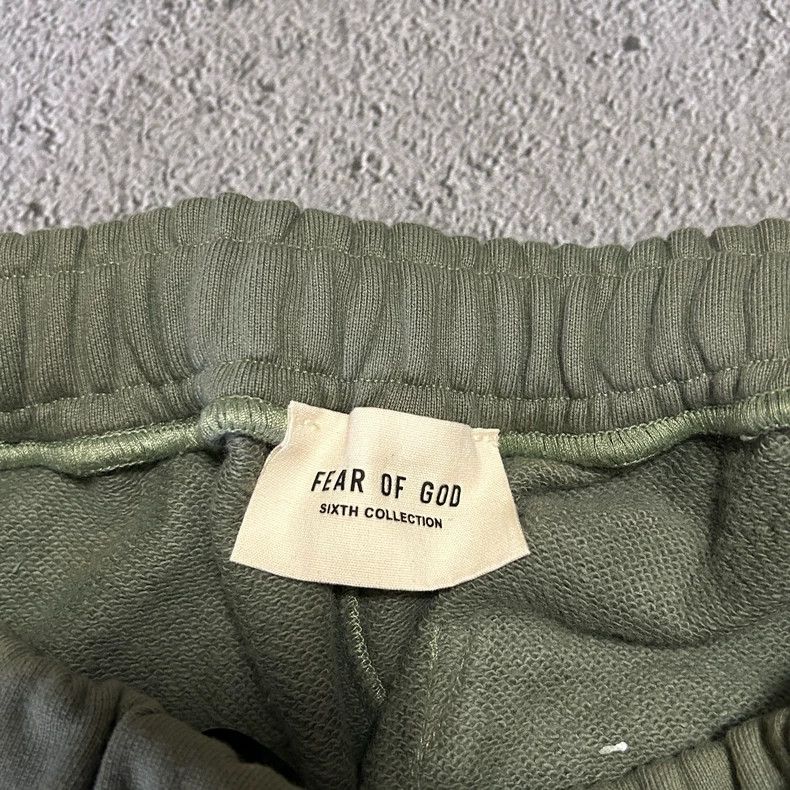 Fear of God Fear of God The sixth third place green sweatpants Size US 28 / EU 44 - 3 Thumbnail