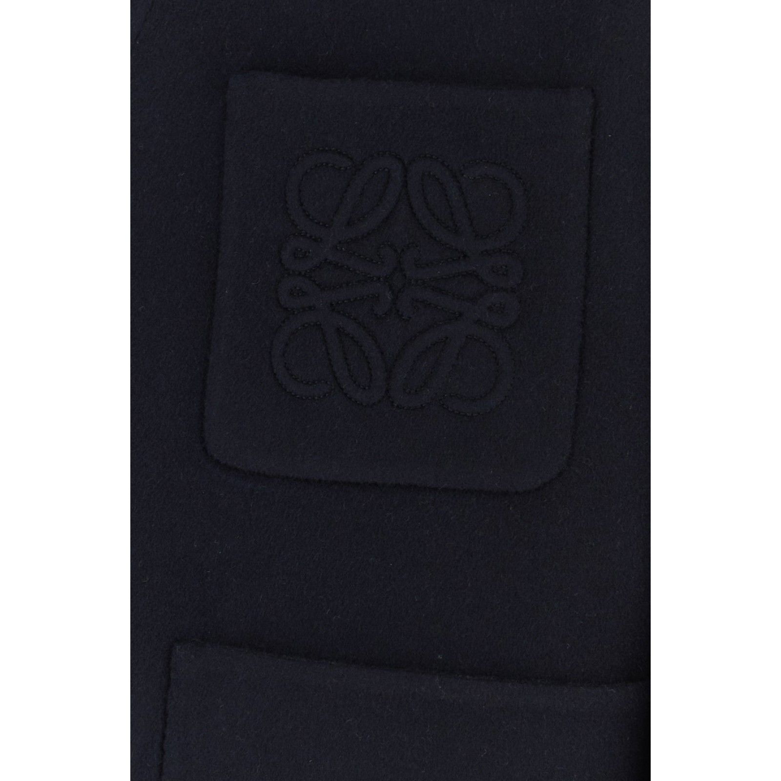 Loewe LOEWE Dark Blue Wool Blend Cardigan New & Authentic (Men's s Size US XXL / EU 58 / 5 - 3 Thumbnail