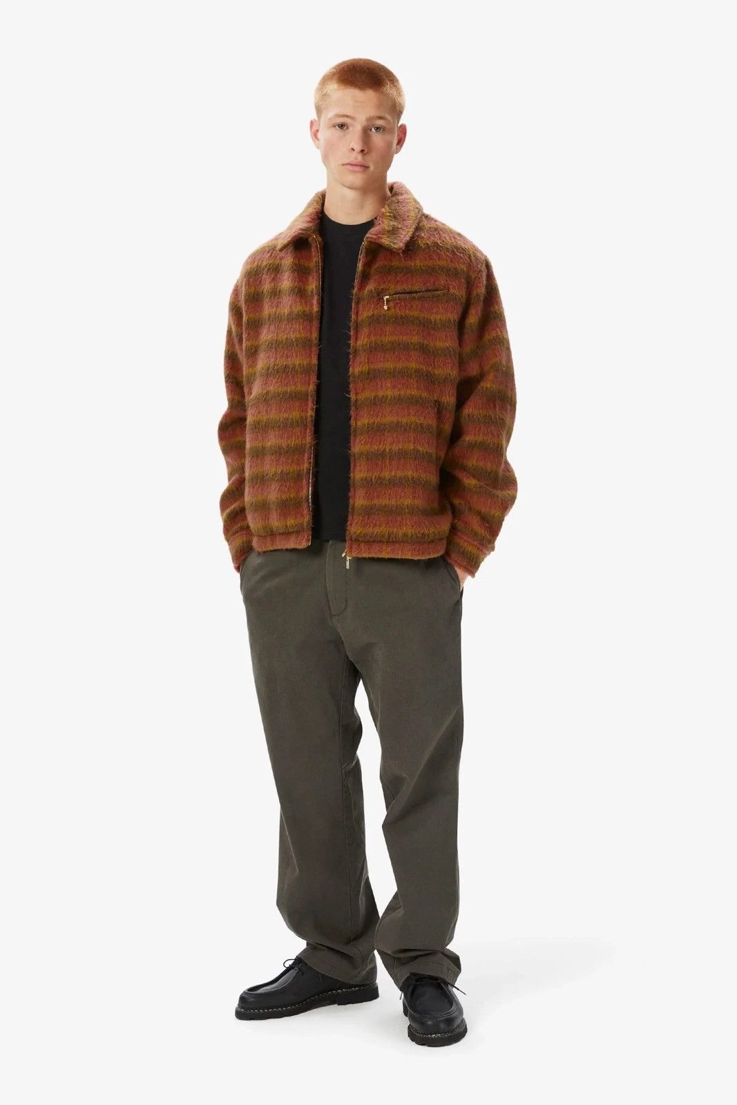 thisisneverthat Brushed Wool Check Jacket Size US L / EU 52-54 / 3 - 5 Thumbnail