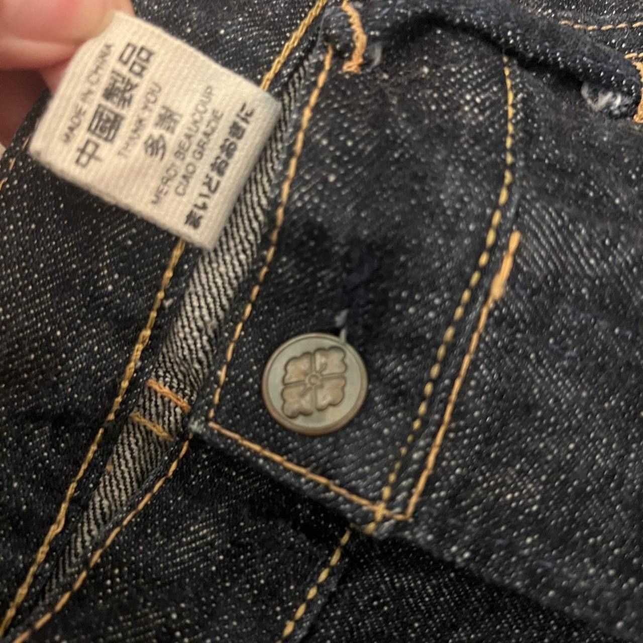 Evisu Evisu Yamane vintage low rise dark wash denim jeans Size 25" / US 0 / IT 36 - 8 Thumbnail