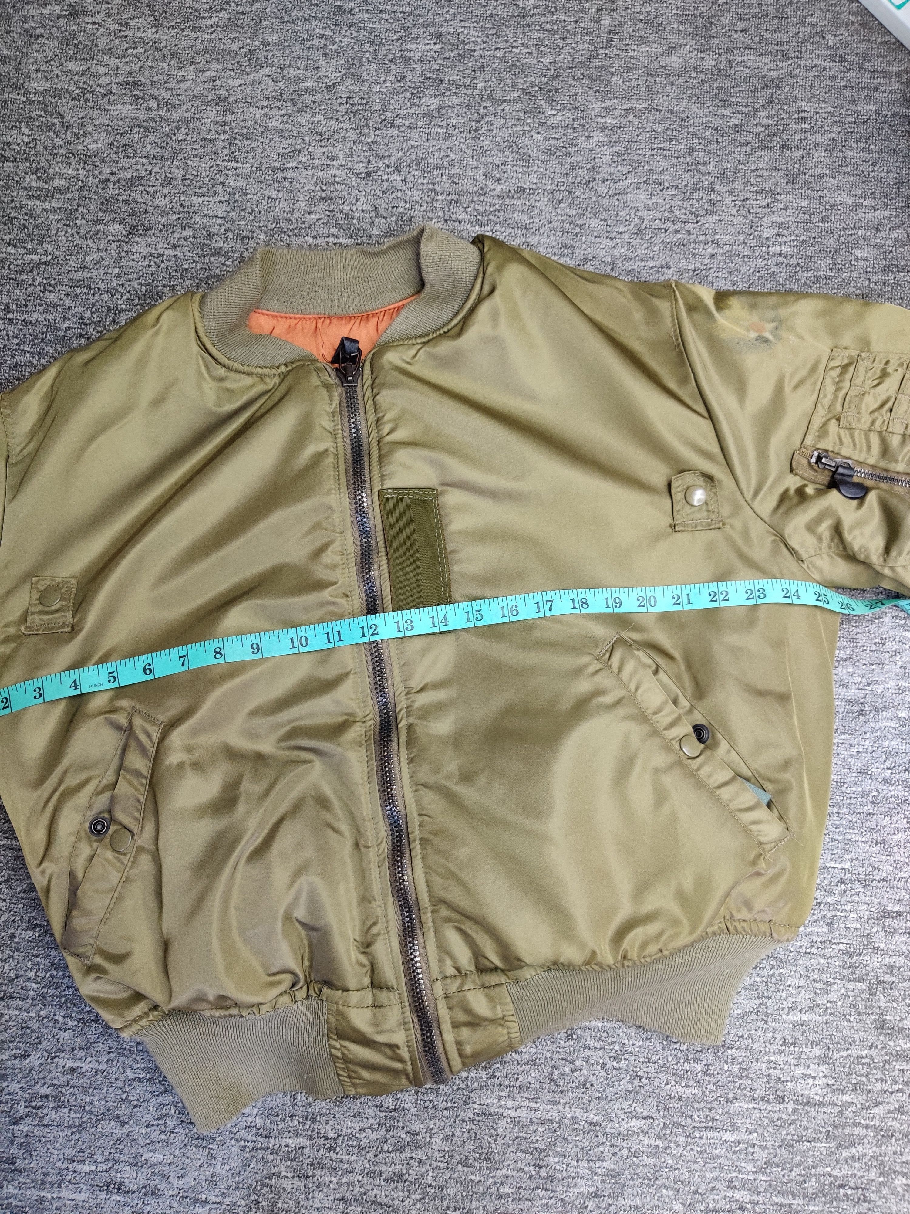 Hope Vintage 90s Hope MFG US Air Force Ma-1 Bomber Flight Jacket Size US L / EU 52-54 / 3 - 14 Thumbnail