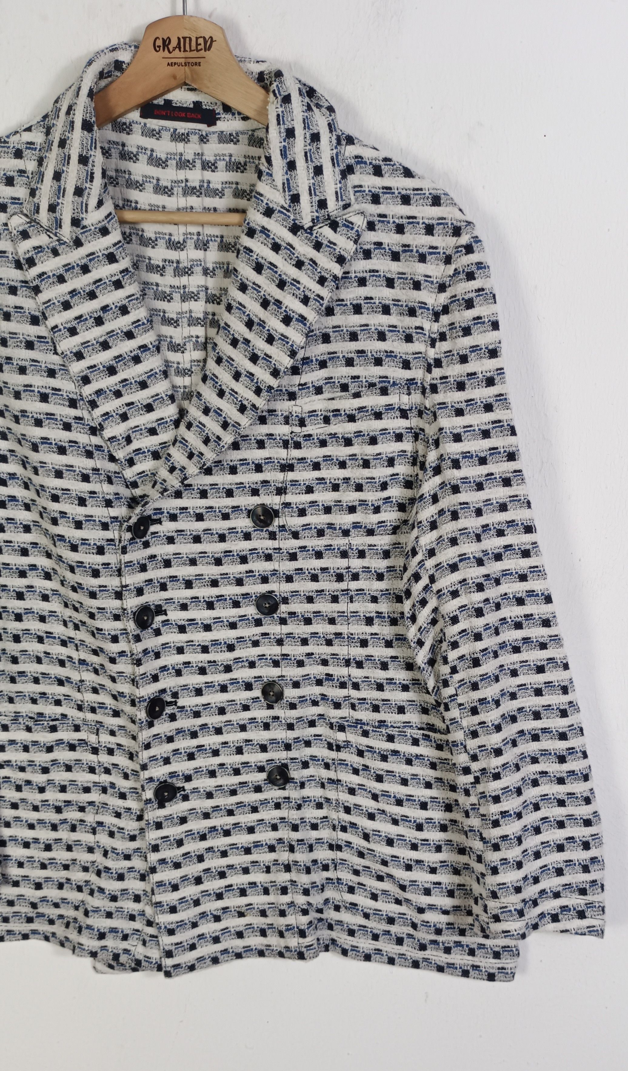 THE GIGI The GiGi " Don't Look Back" Ziggy Double Breast Jacket Size US M / EU 48-50 / 2 - 5 Thumbnail