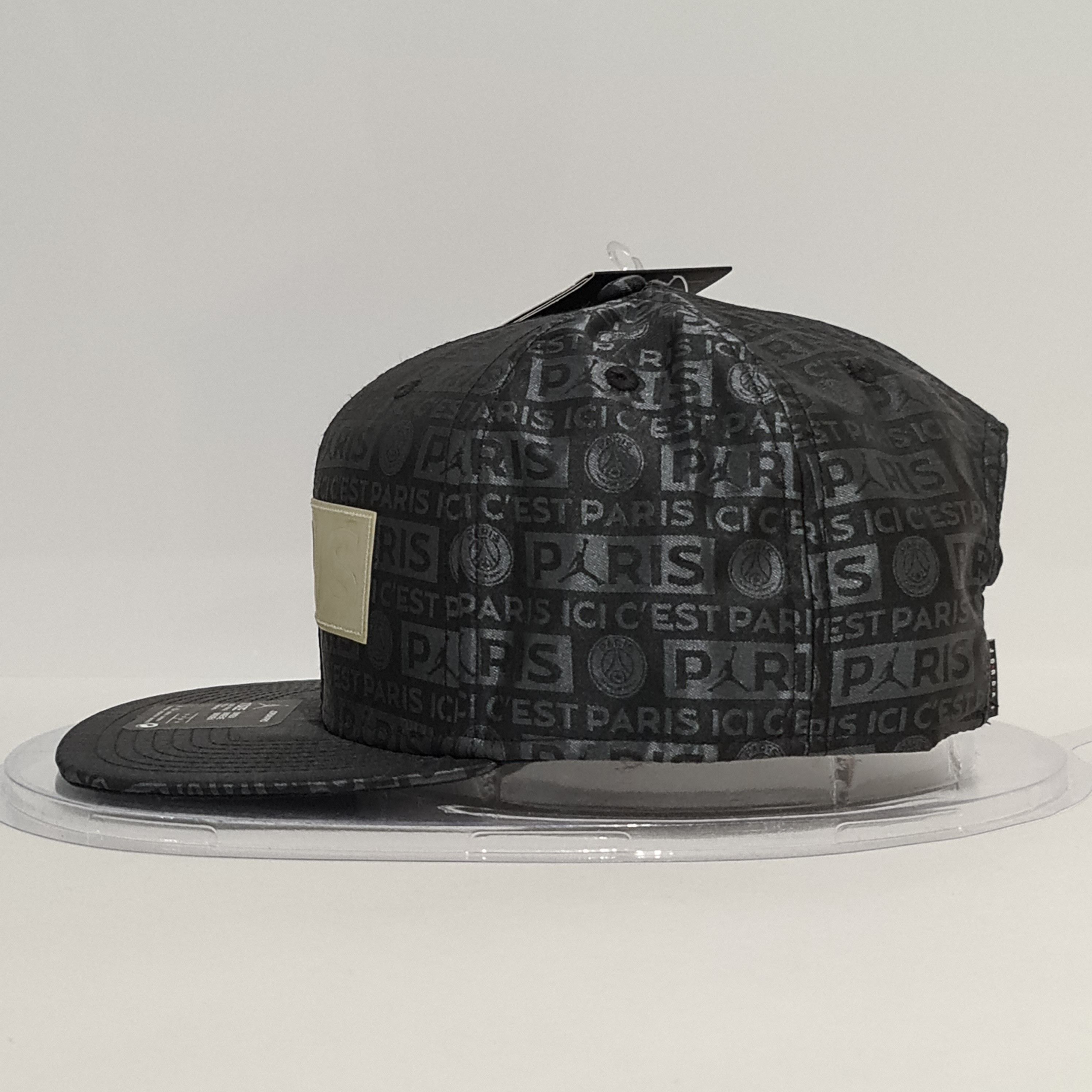 Jordan Brand Jordan x Paris Saint-Germain Pro Cap Snapback Black Size ONE SIZE - 3 Thumbnail