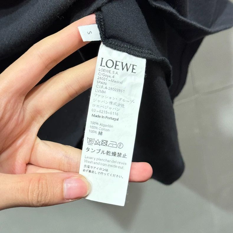 Loewe LOEWE Black fox print short sleeve T-shirt Size S / US 4 / IT 40 - 4 Thumbnail