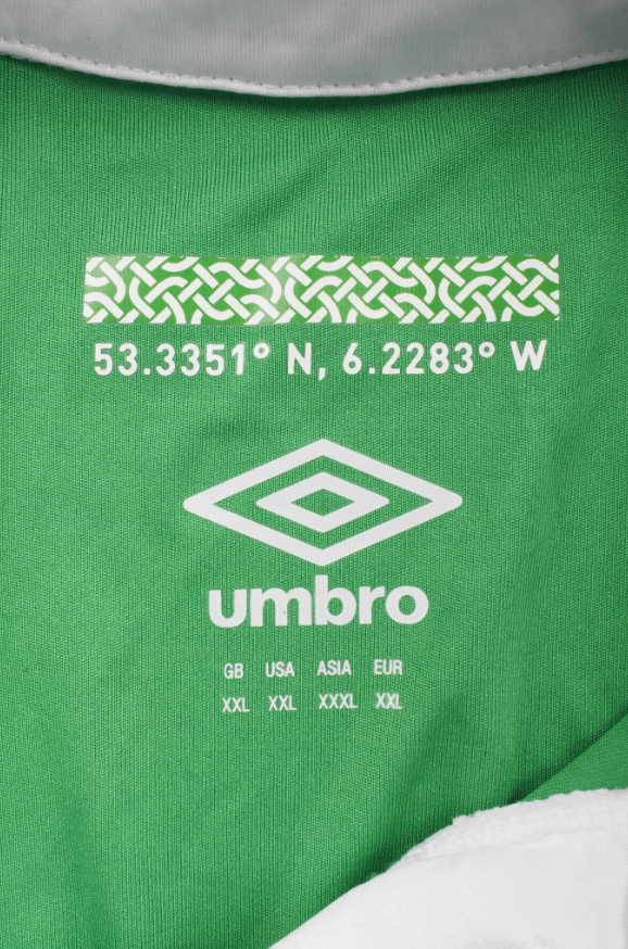 Umbro Umbro Ireland Football Jersey Green Graphic Print Size XL Size US XL / EU 56 / 4 - 5 Thumbnail