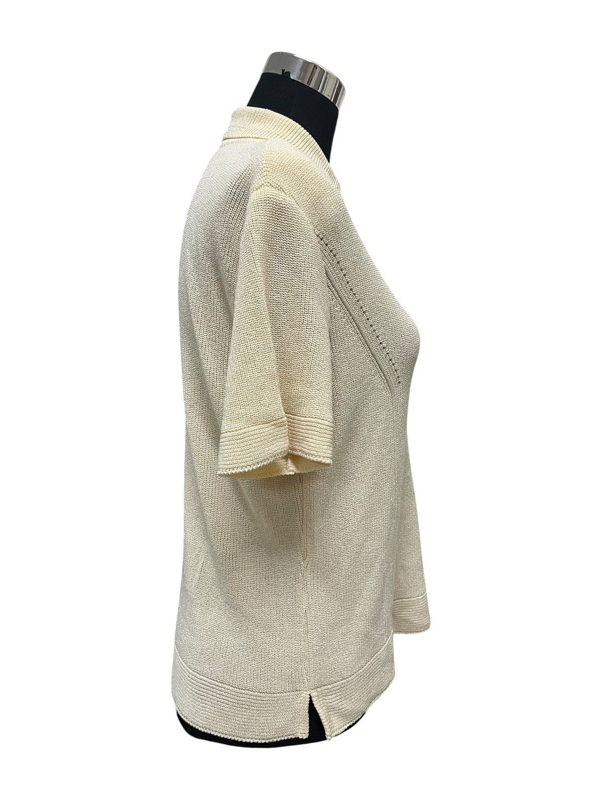 Hanae Mori Hanae Mori Crop top Shirt Size M / US 6-8 / IT 42-44 - 4 Thumbnail